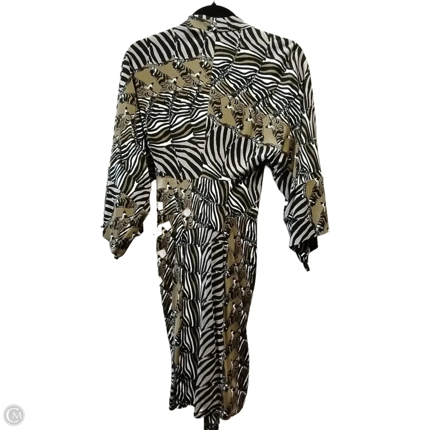 Dress Casual Short By Banana Republic In Zebra Print, Size: 0