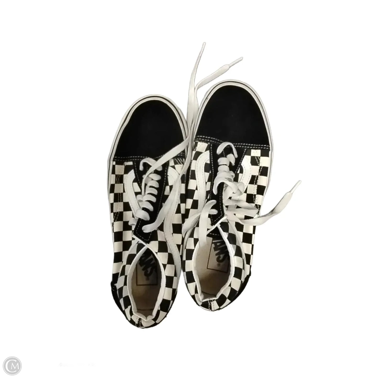 Shoes Sneakers By Vans In Checkered Pattern, Size: 7