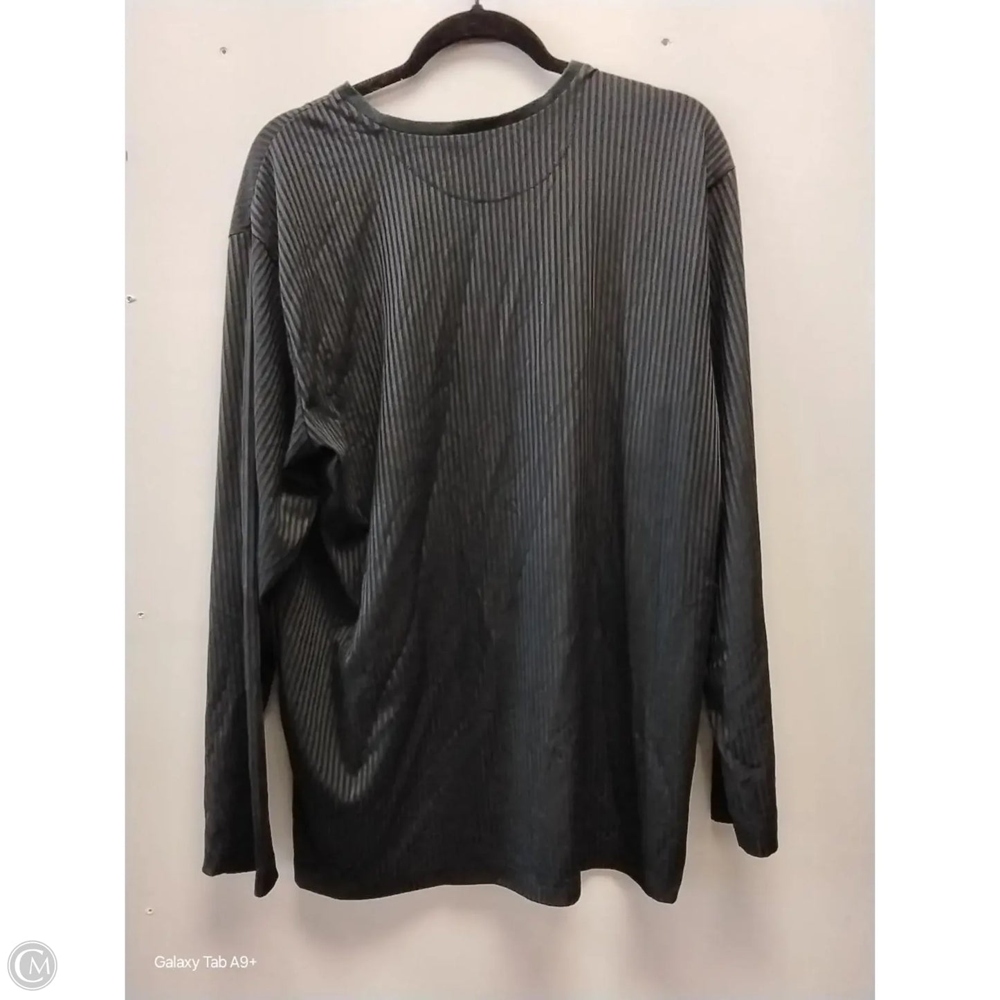Top Long Sleeve Basic By Clothes Mentor In Black, Size: Xl