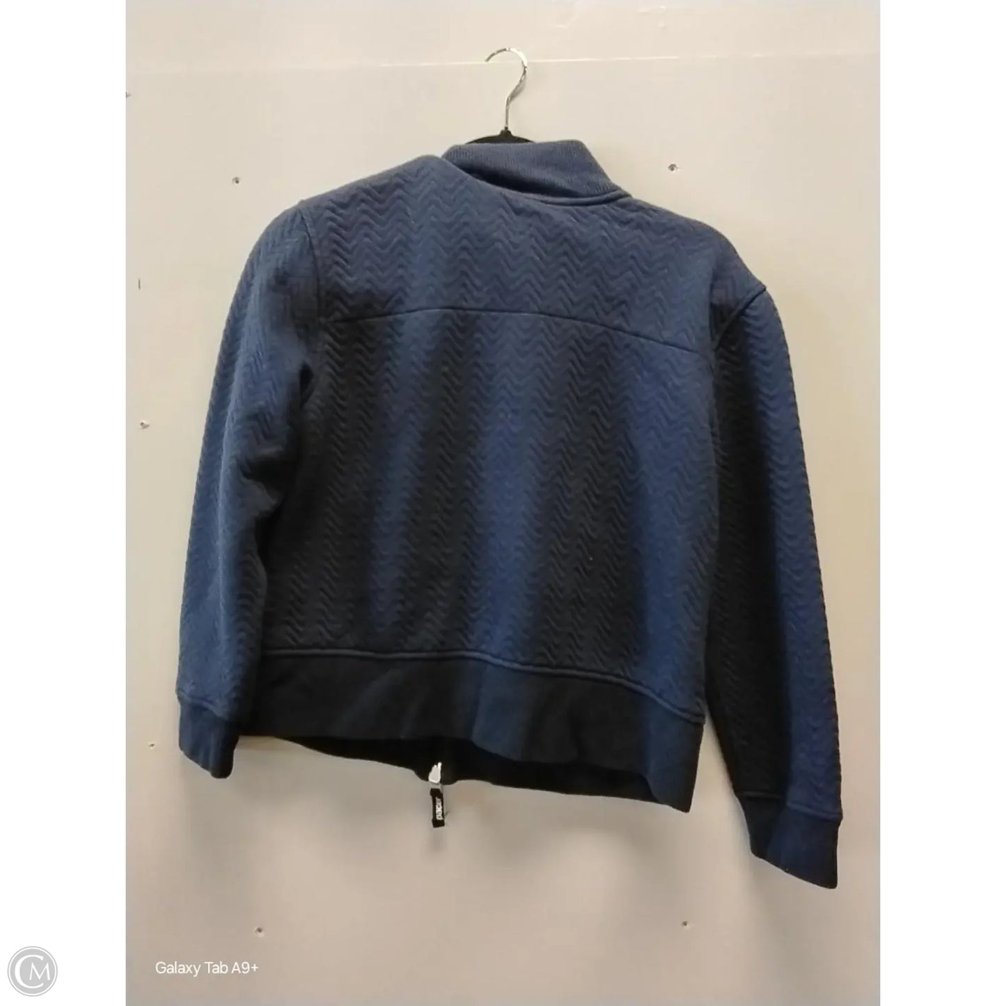 Top Short Sleeve Basic By Van Heusen In Navy, Size: L