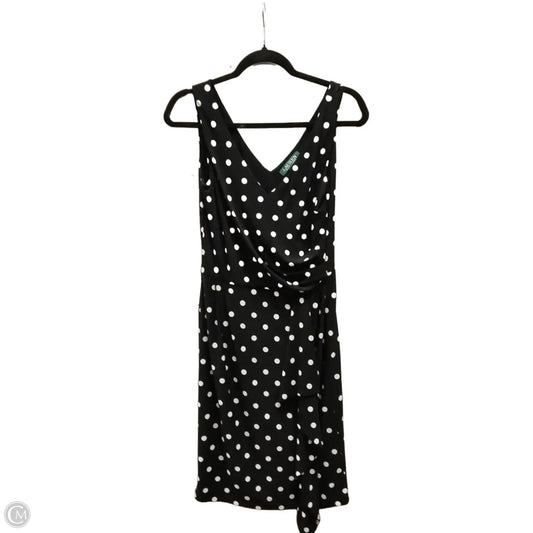 Dress Casual Short By Lauren By Ralph Lauren In Polkadot Pattern, Size: 6