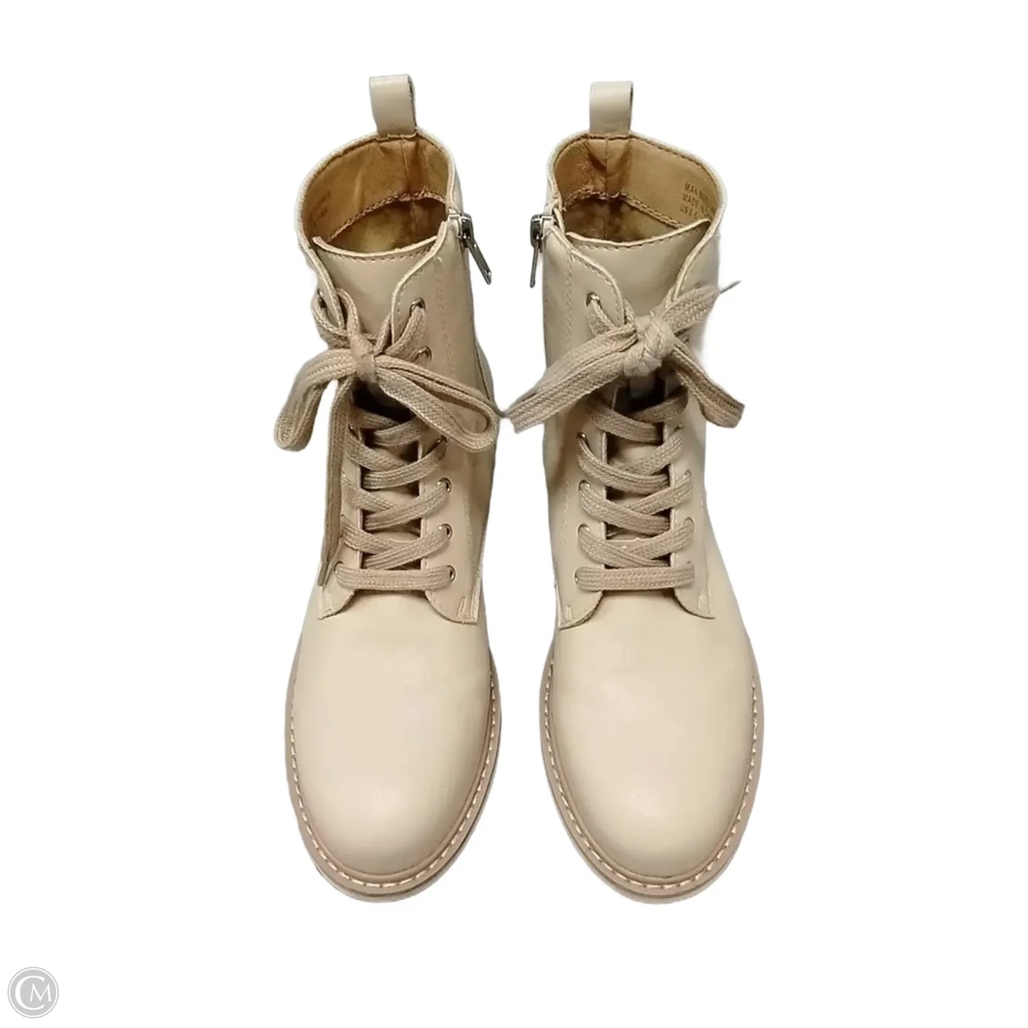 Boots Ankle Heels By Oasis Society In Tan, Size: 8.5