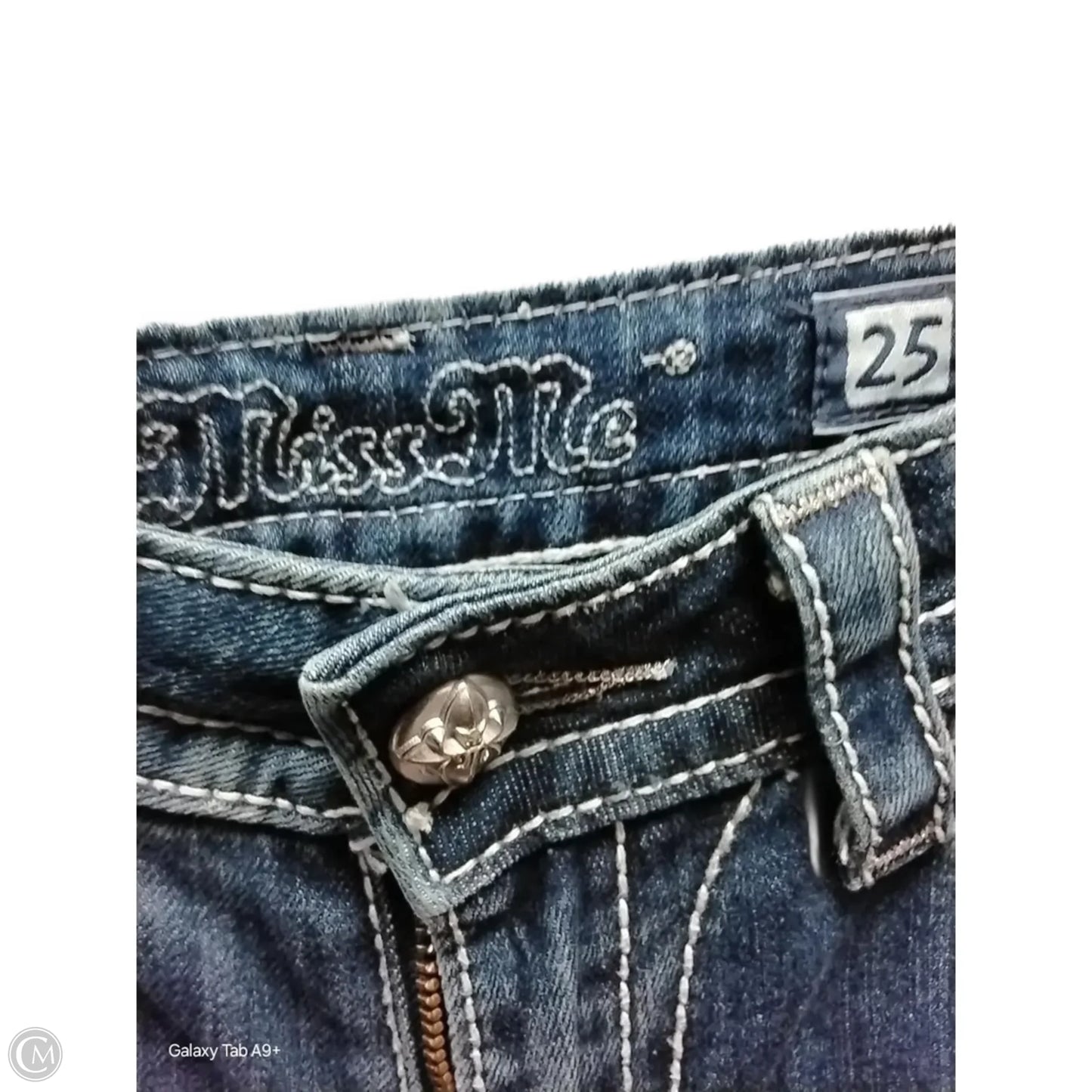 Jeans Boyfriend By Miss Me In Blue Denim, Size: 2