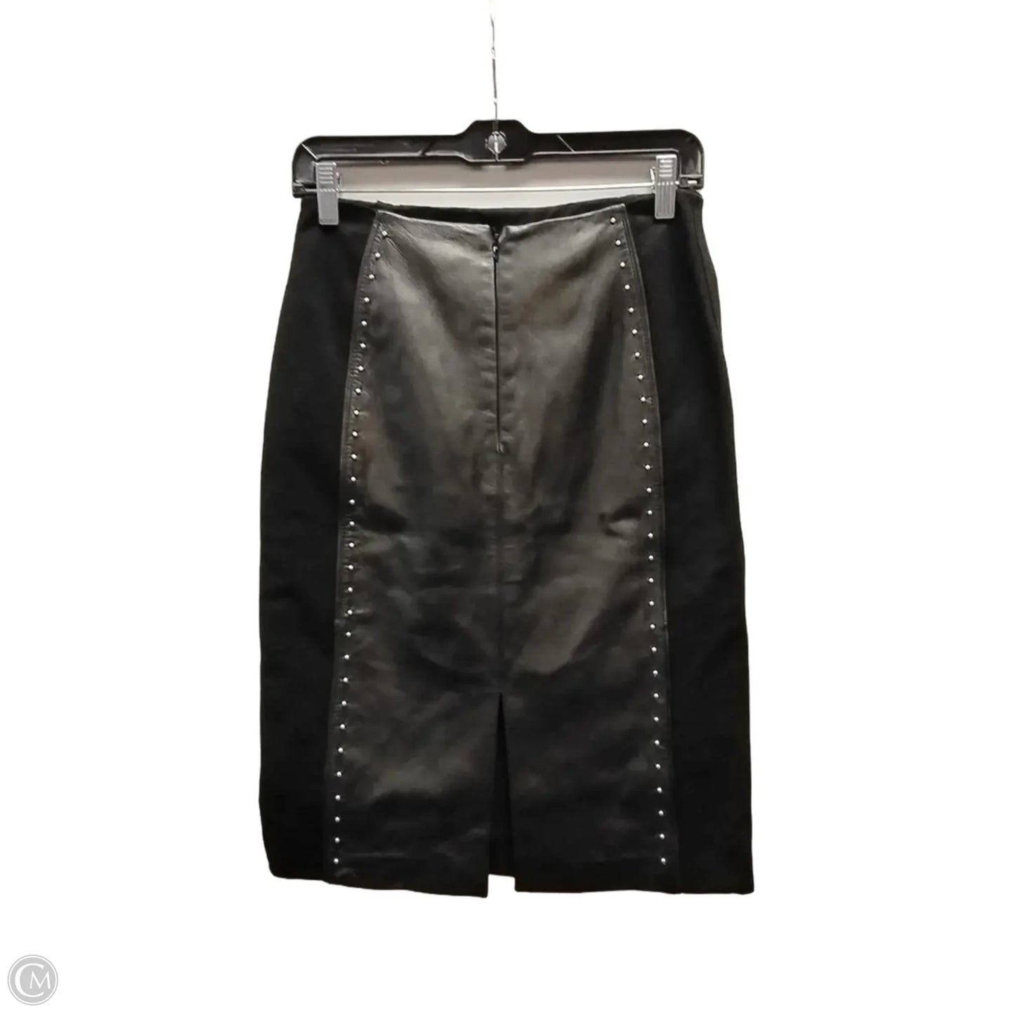 Skirt Midi By White House Black Market In Black, Size: Xs