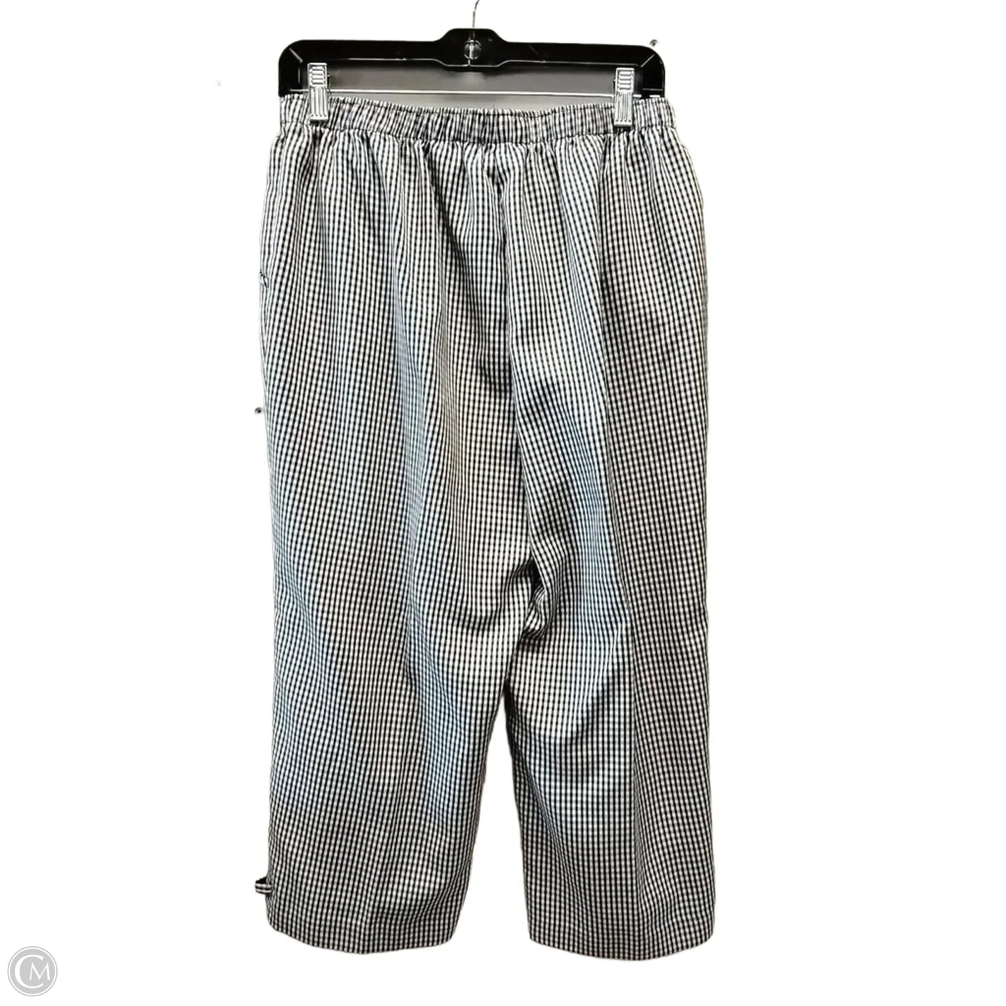 Pants Linen By Allison Daley In Checkered Pattern, Size: 14