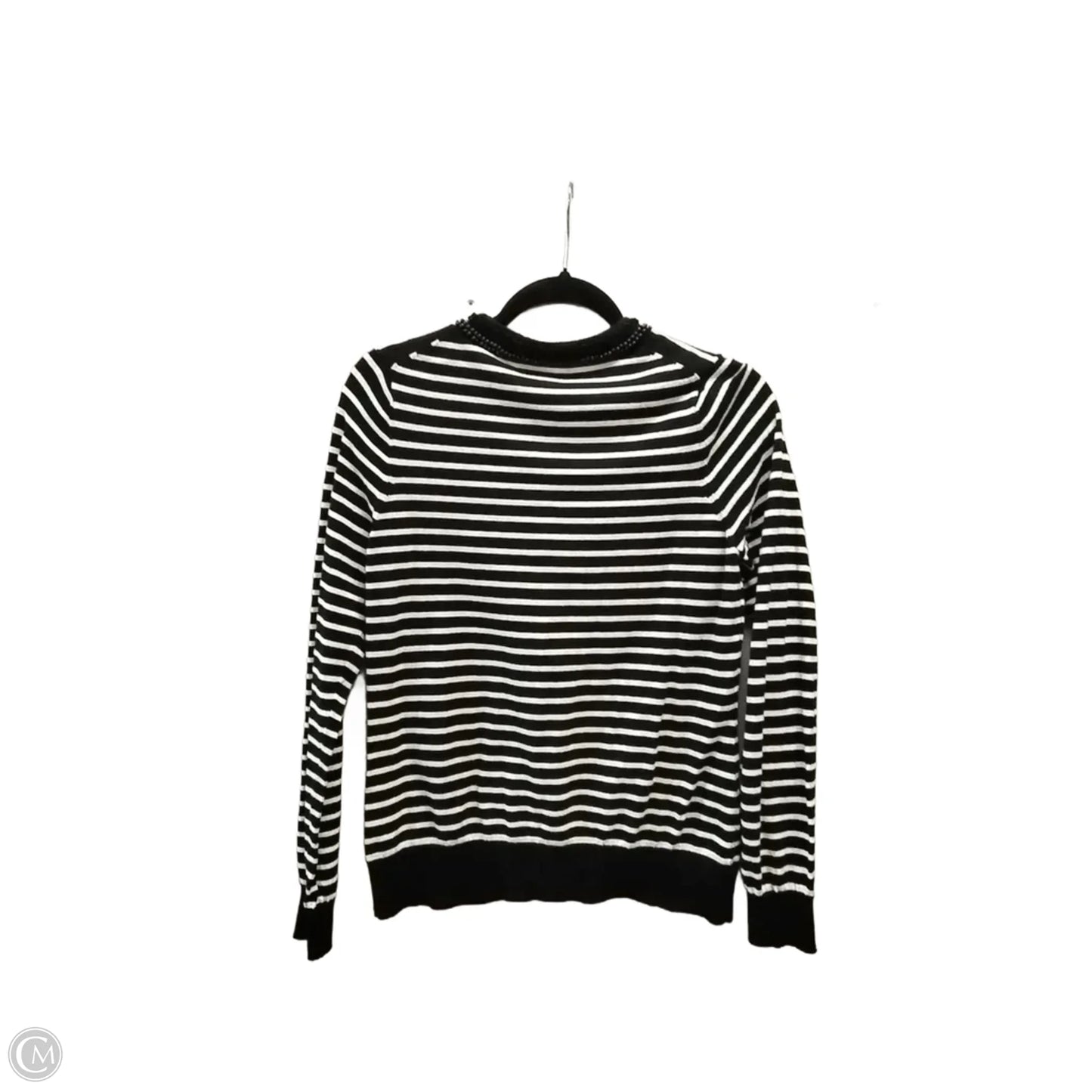 Cardigan By Banana Republic In Black & White, Size: L