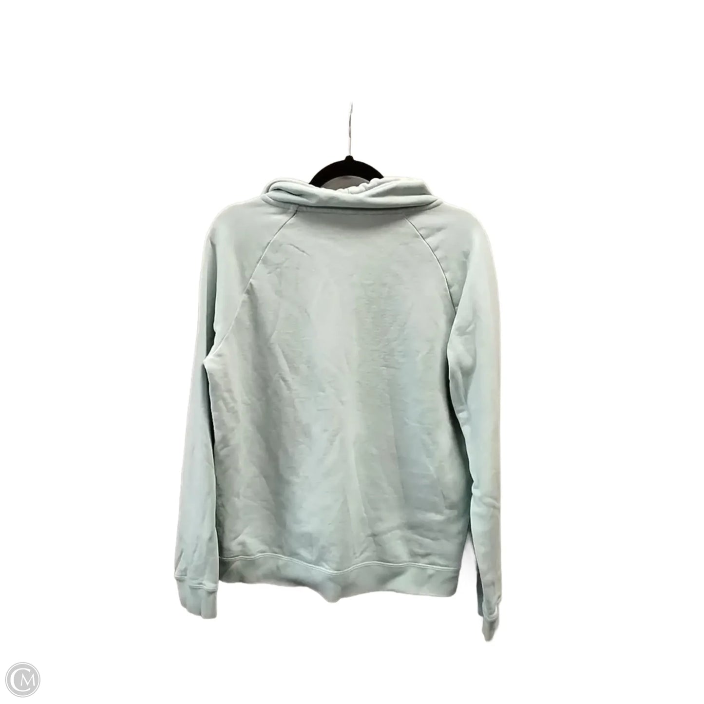 Sweatshirt Crewneck By Nike Apparel In Aqua, Size: M