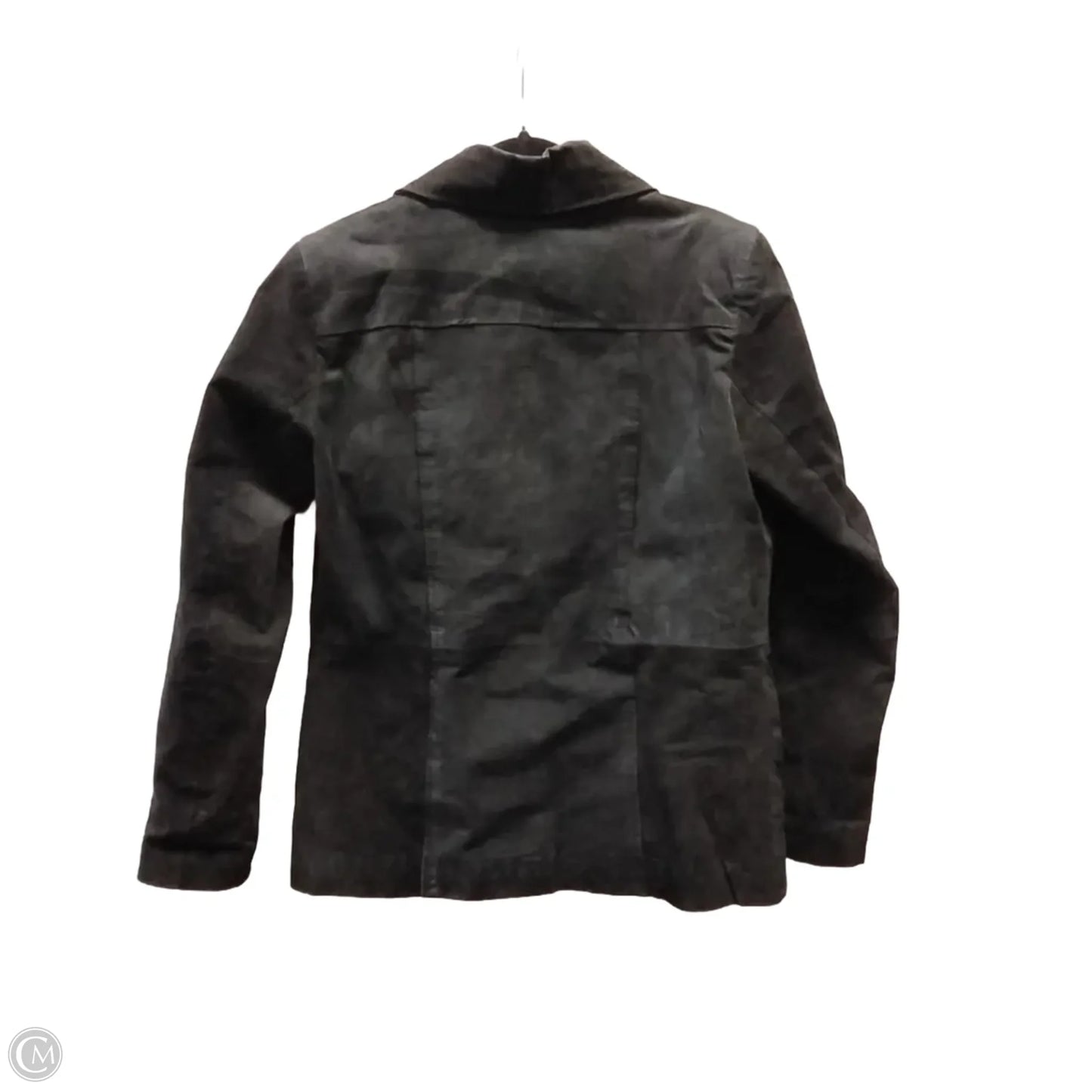 Jacket Leather By Vintage In Black, Size: Xl