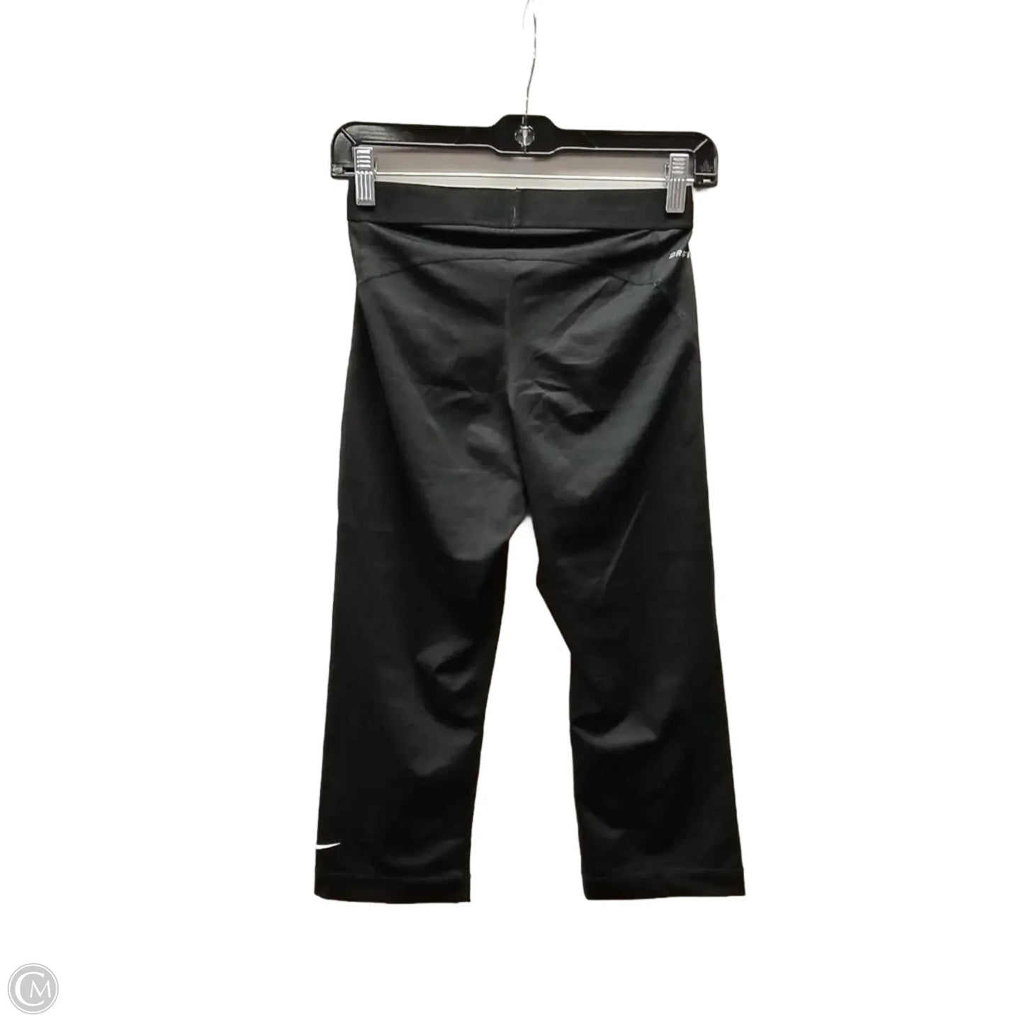 Athletic Leggings Capris By Nike Apparel In Black, Size: M
