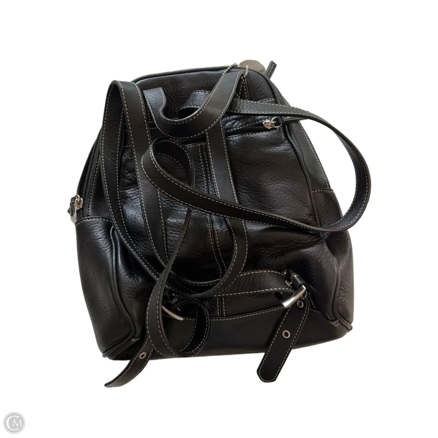 Backpack Leather By Tignanello Purses, Size: Small