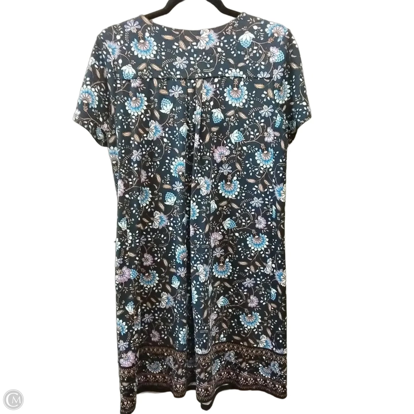 Dress Casual Midi By J. Jill In Floral Print, Size: 6p
