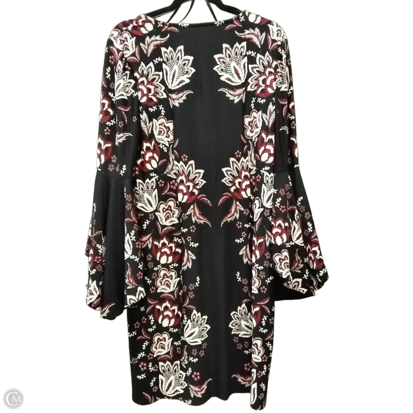 Dress Casual Short By Roz And Ali In Floral Print, Size: 8