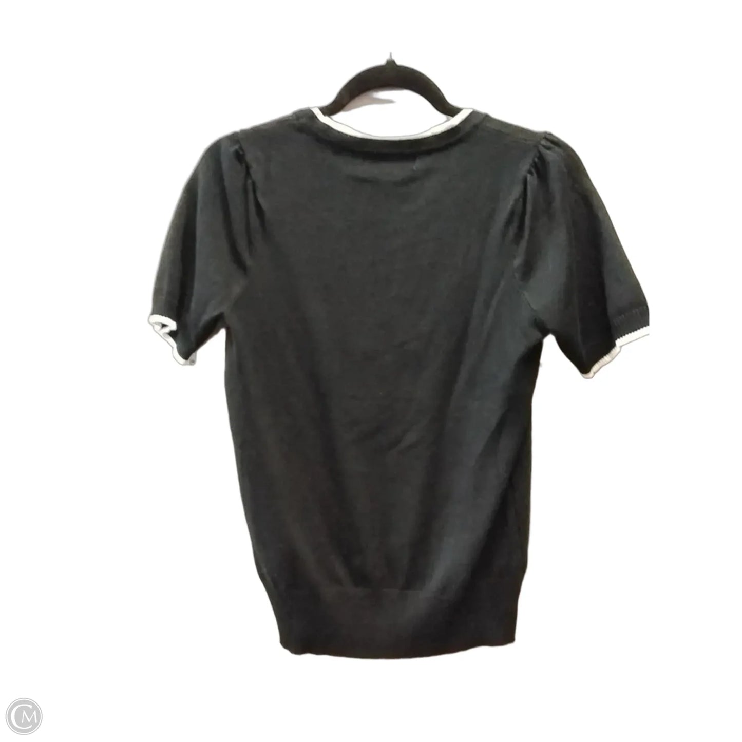 Sweater Short Sleeve By A Love Story In Black, Size: Xs