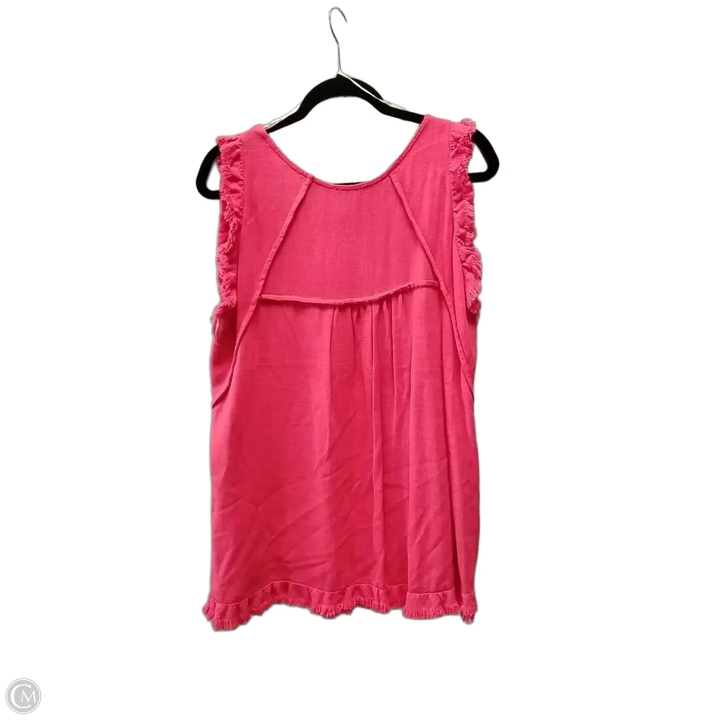 Blouse Sleeveless By Umgee In Red, Size: M