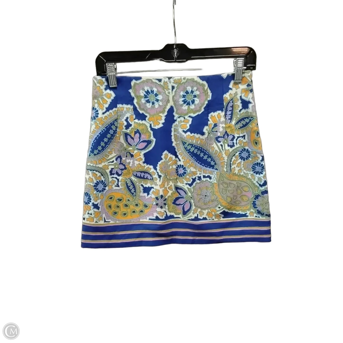 Skirt Mini & Short By Zara In Paisley Print, Size: 4