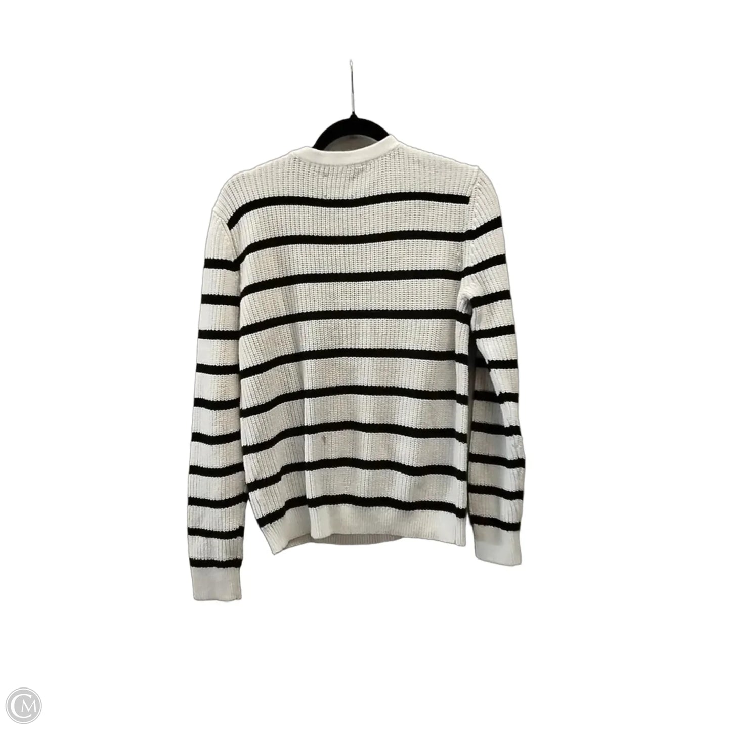 Sweater By Abercrombie And Fitch In Striped Pattern, Size: L