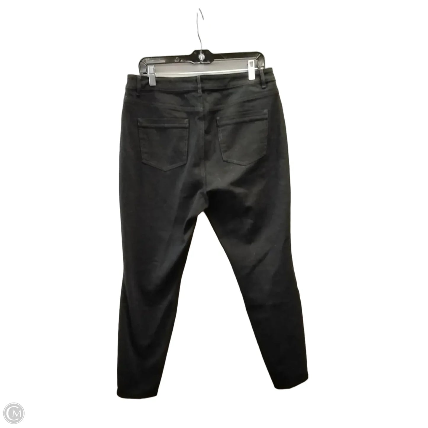 Jeans Wide Leg By J. Jill In Black Denim, Size: 14
