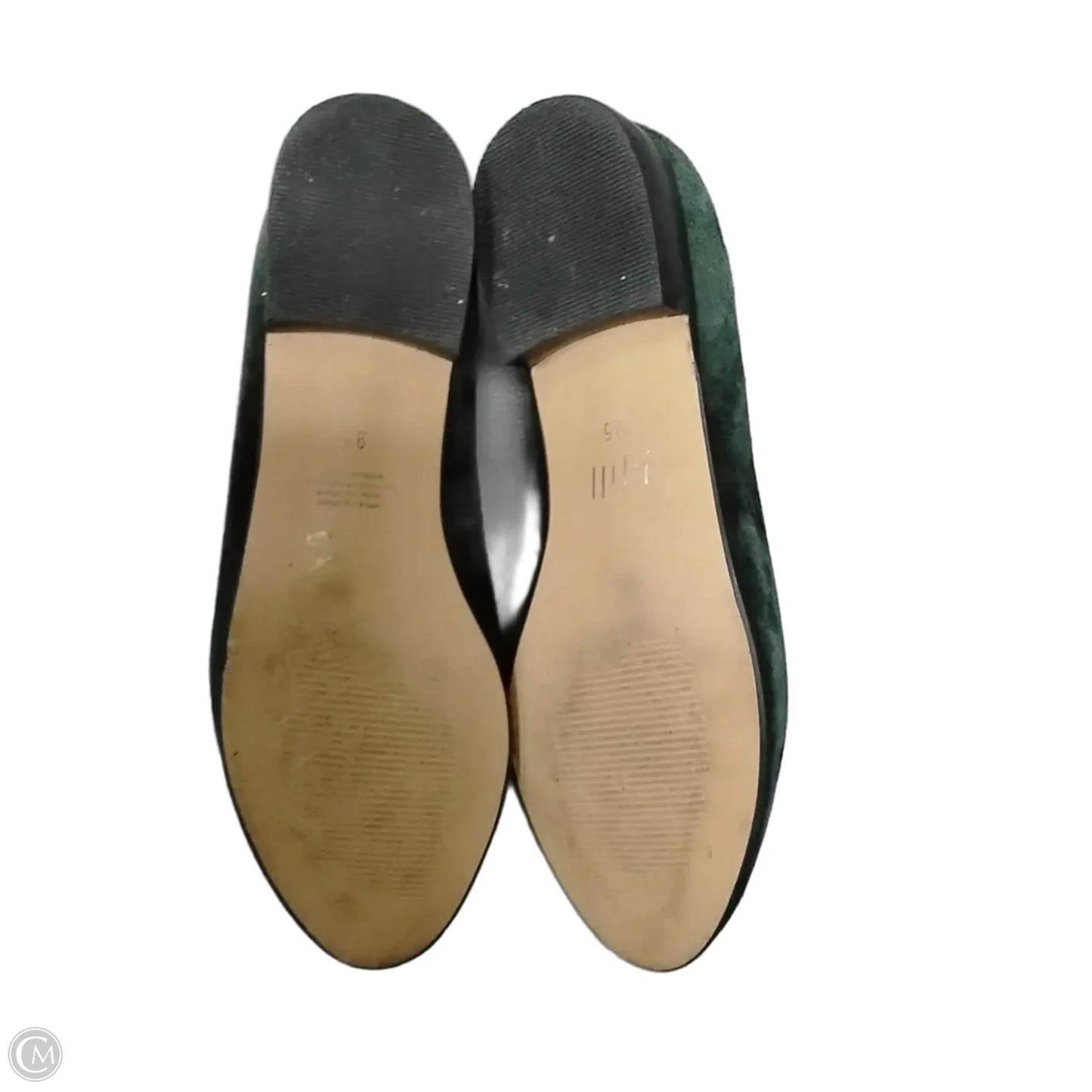 Shoes Heels Kitten By J. Jill In Green, Size: 9.5