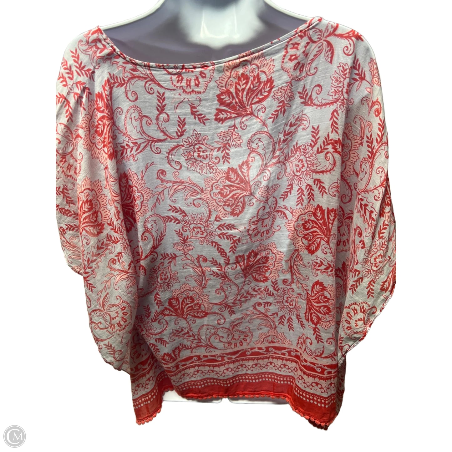 Top Sleeveless By Talbots In Paisley Print, Size: S