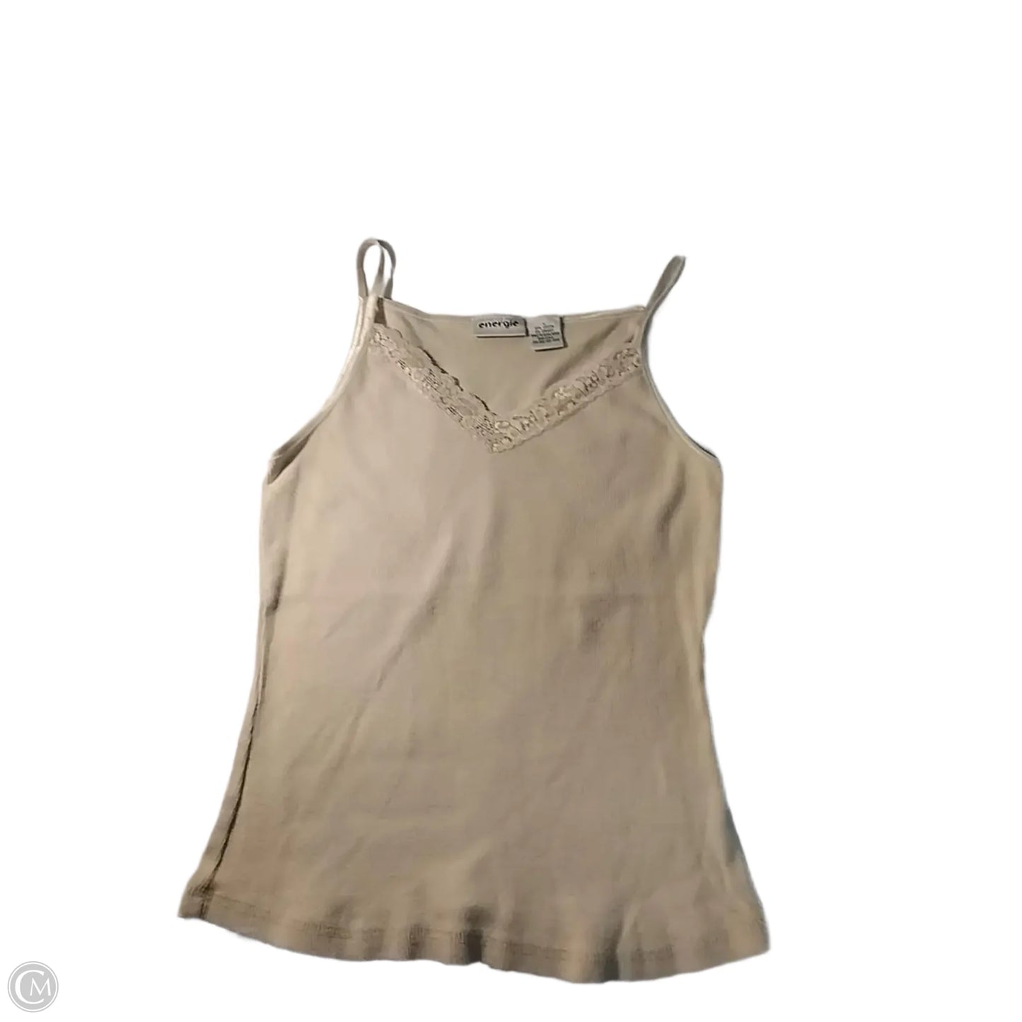 Tank Top By Energie In Beige, Size: L