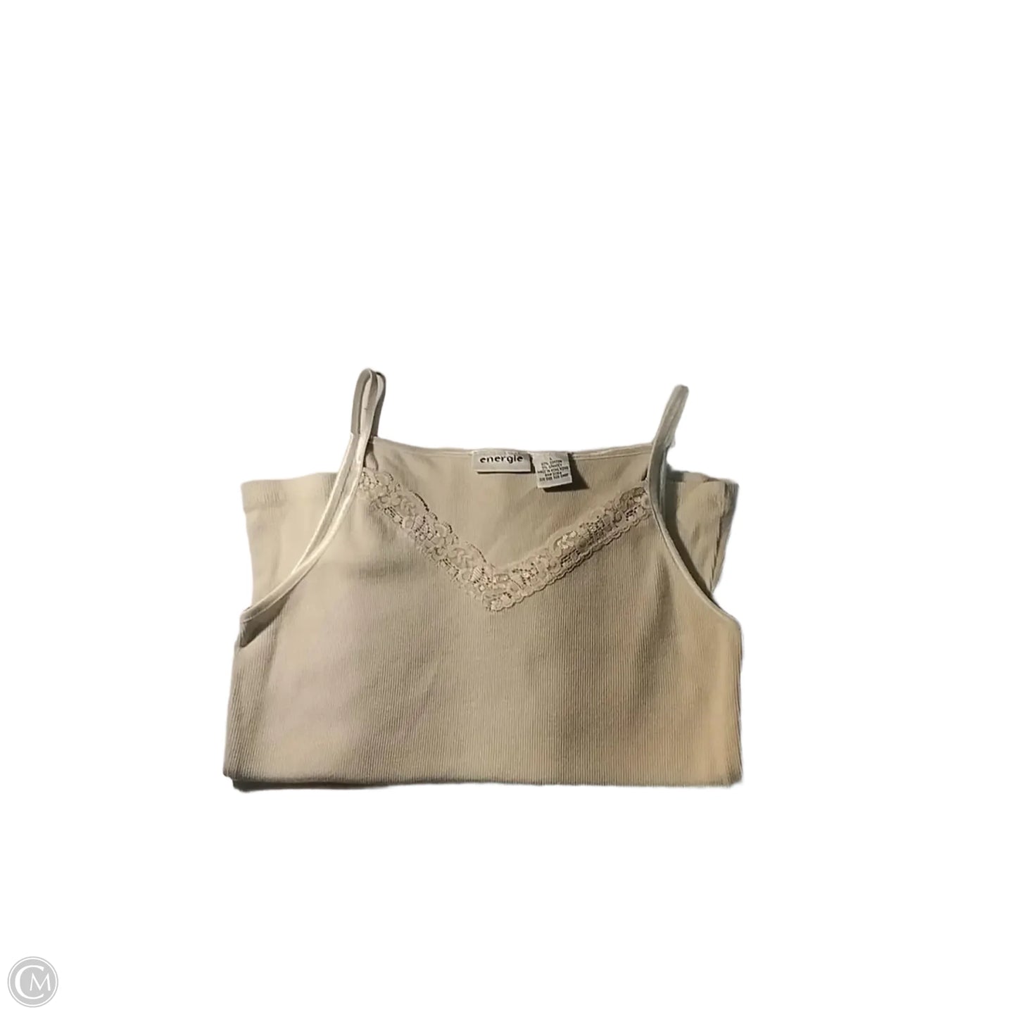 Tank Top By Energie In Beige, Size: L