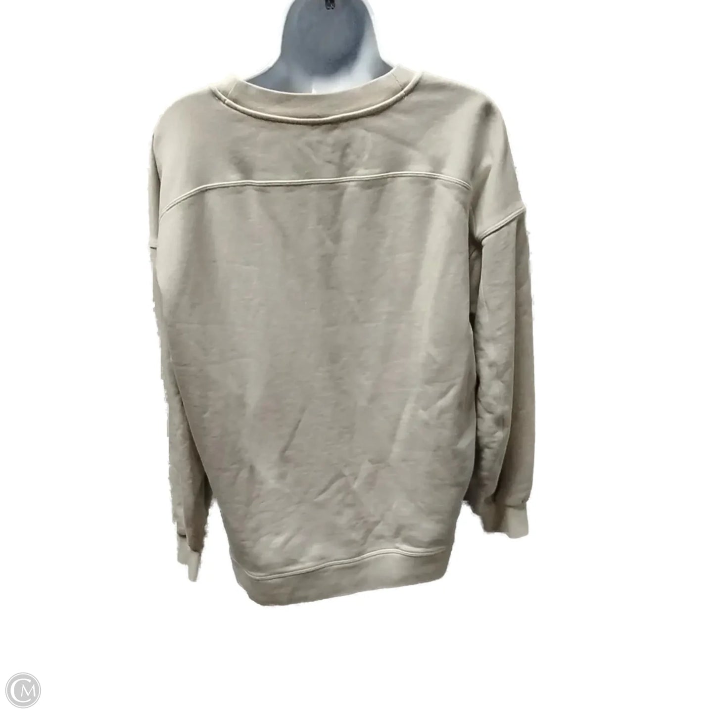 Athletic Sweatshirt Crewneck By Lululemon In White, Size: 6