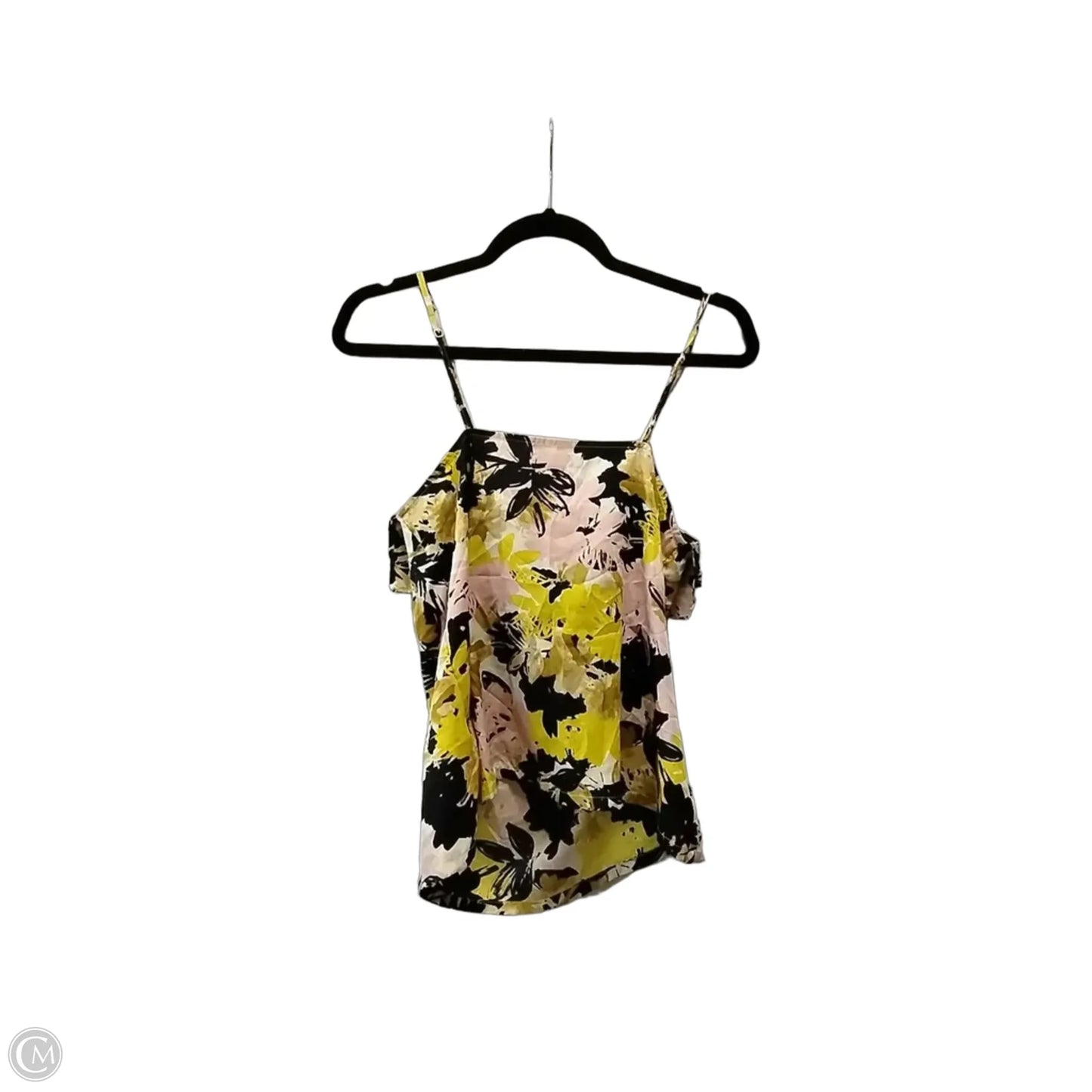 Blouse Sleeveless By Banana Republic In Floral Print, Size: S
