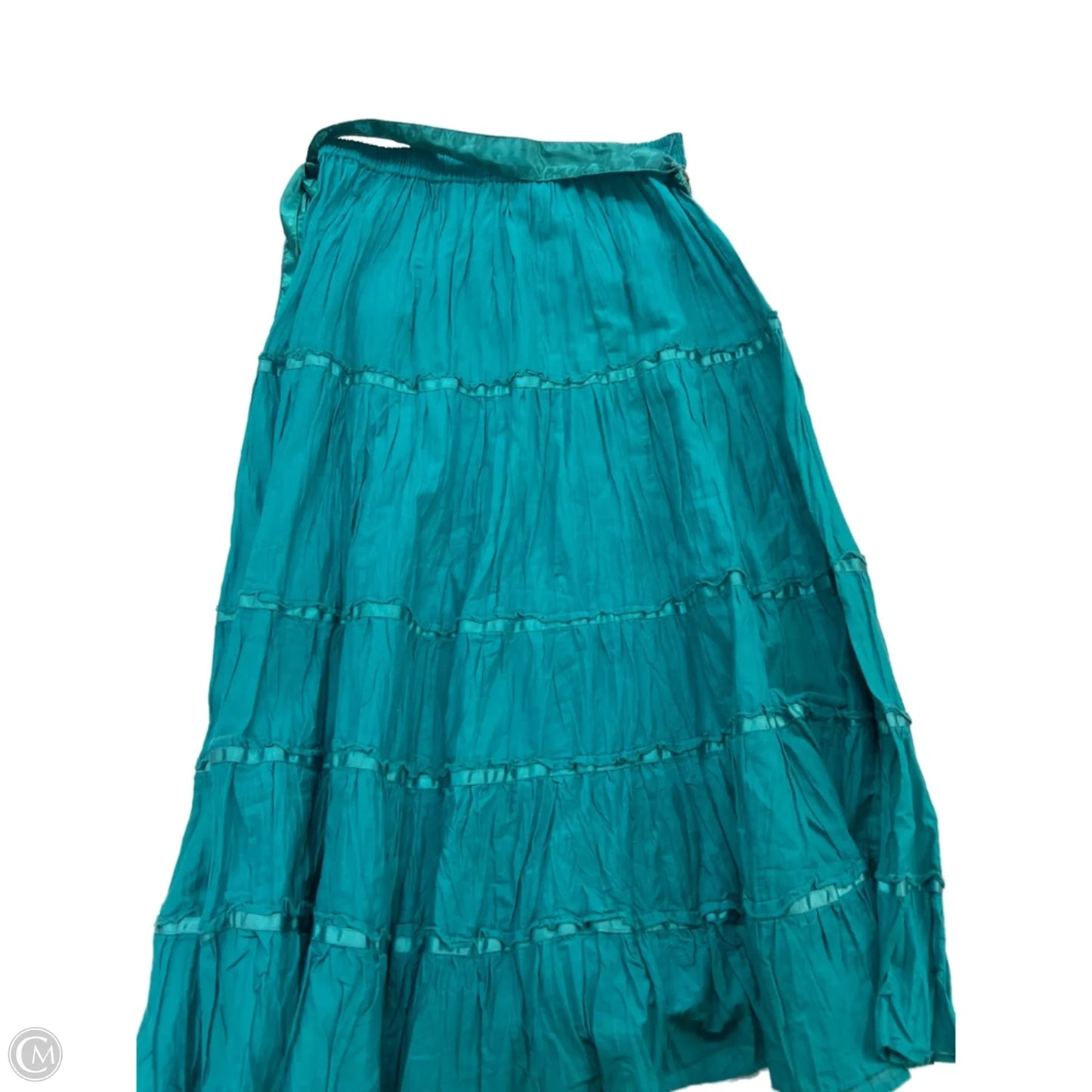 Skirt Midi By White Stag In Teal, Size: M
