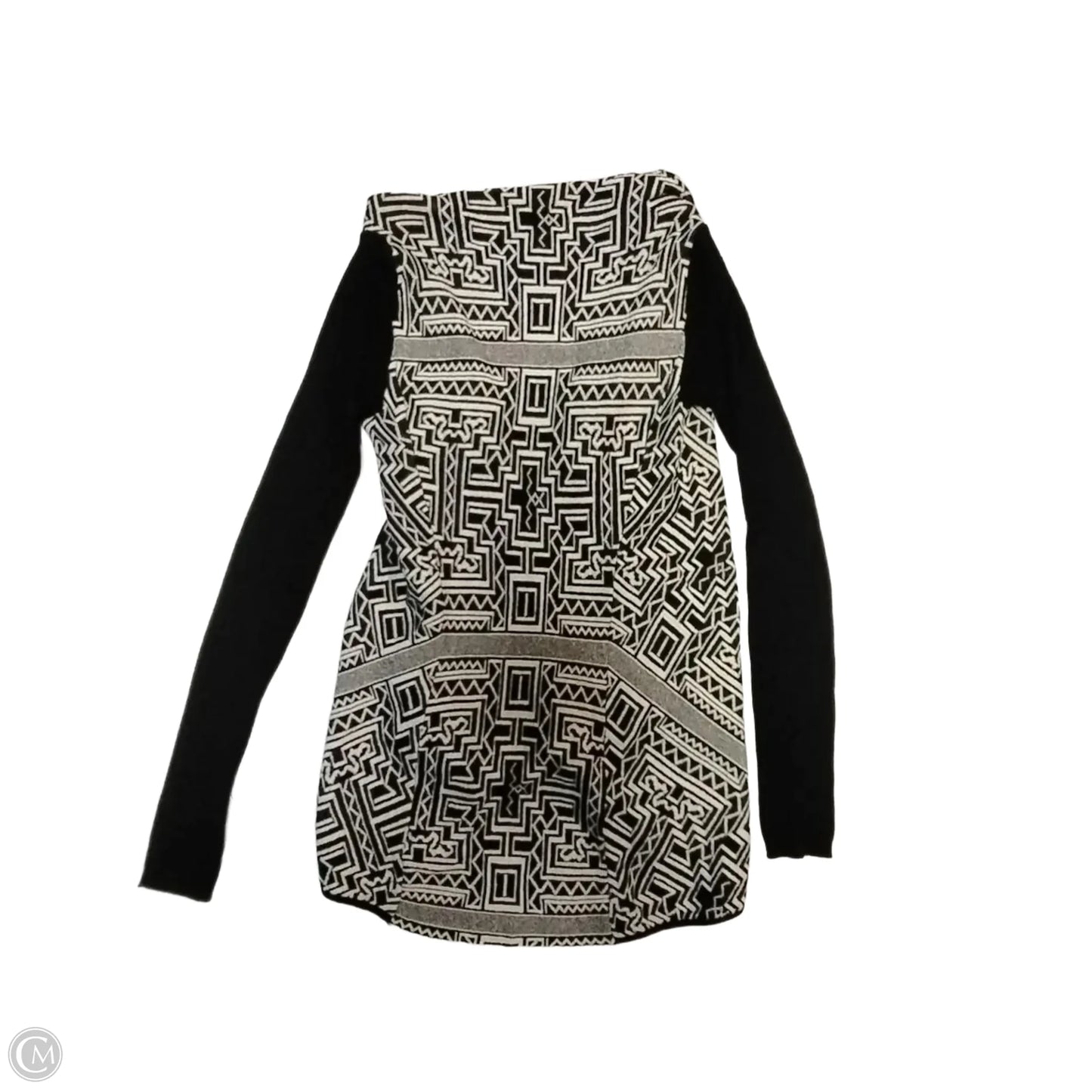 Sweater By Field Flower In Black & White, Size: S