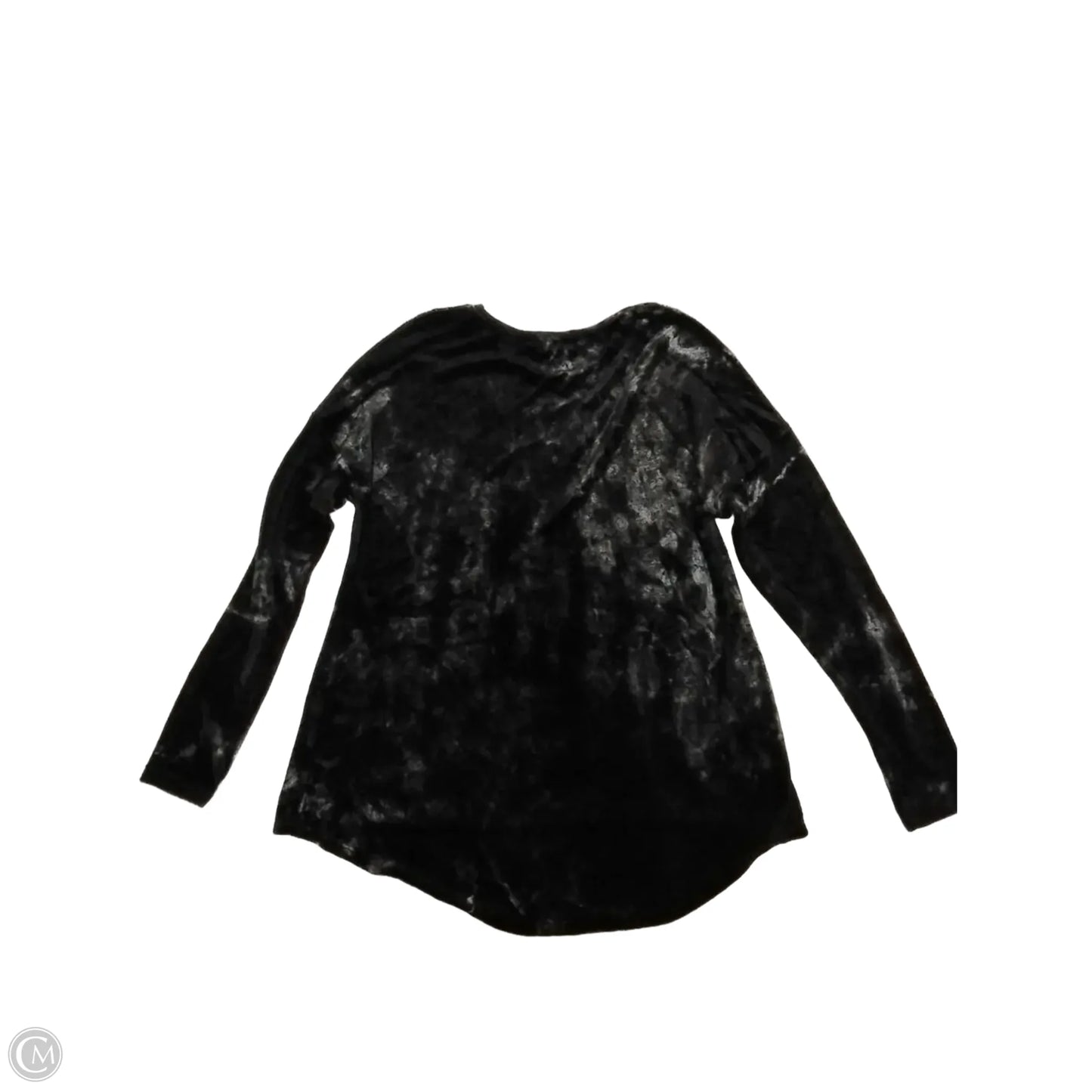 Top Long Sleeve By Clothes Mentor In Black, Size: S