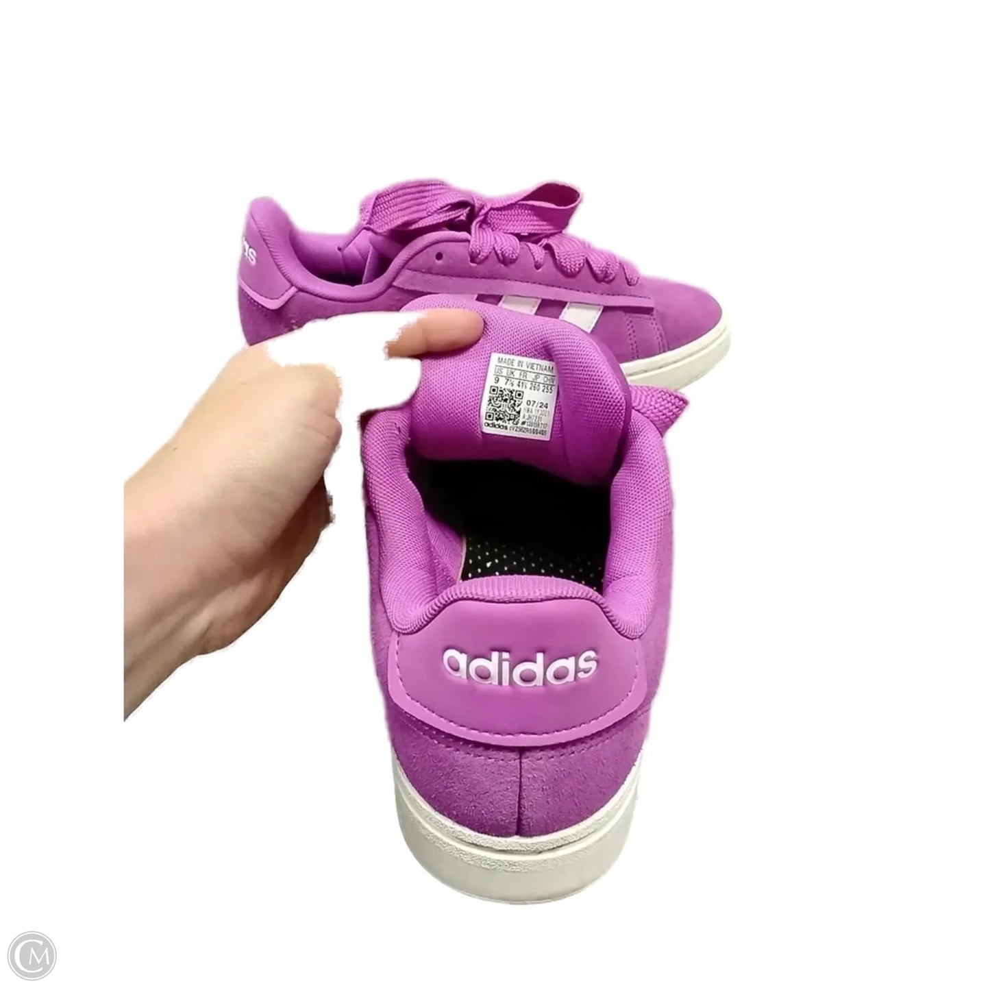 Shoes Athletic By Adidas In Purple, Size: 9