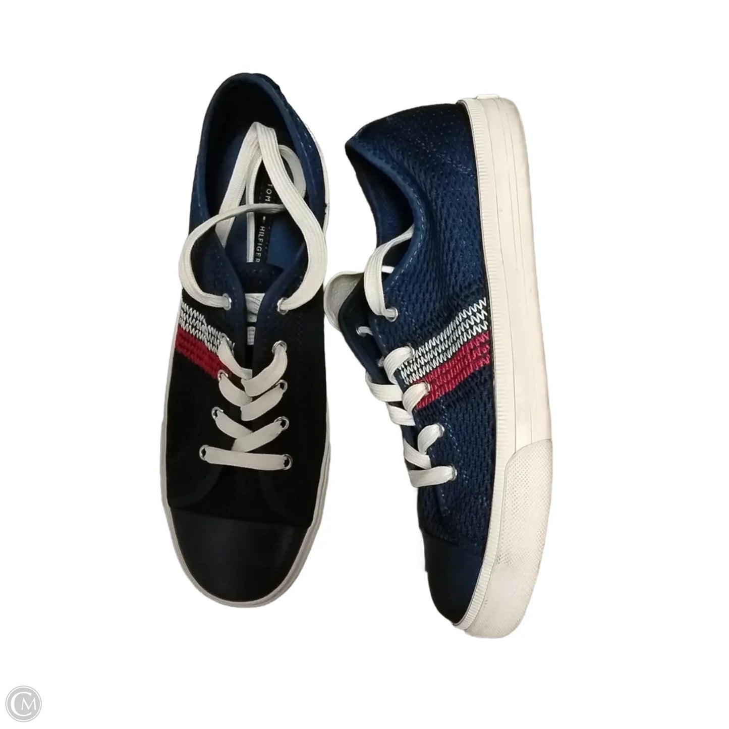Shoes Athletic By Tommy Hilfiger In Blue, Size: 9.5