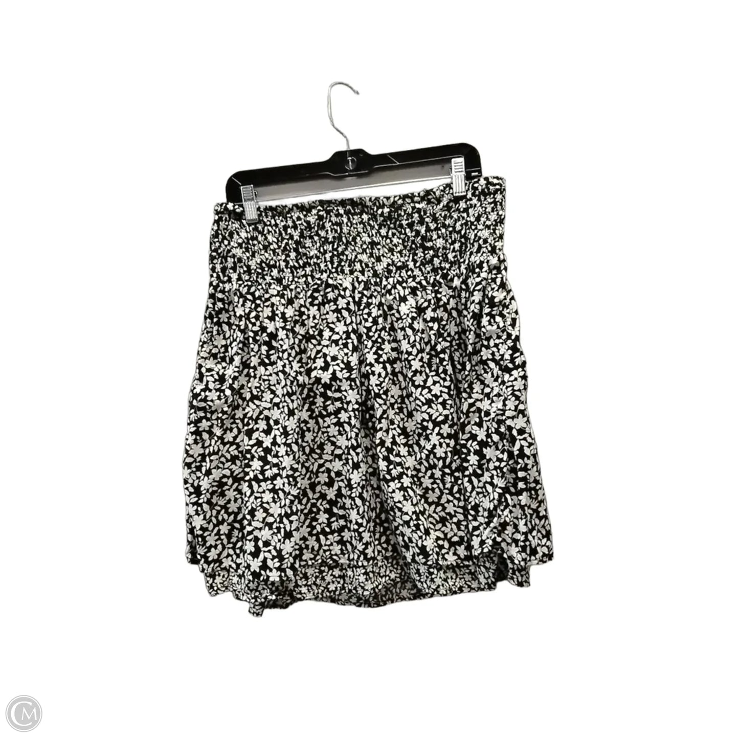 Skirt Midi By J. Jill In Black & White, Size: L