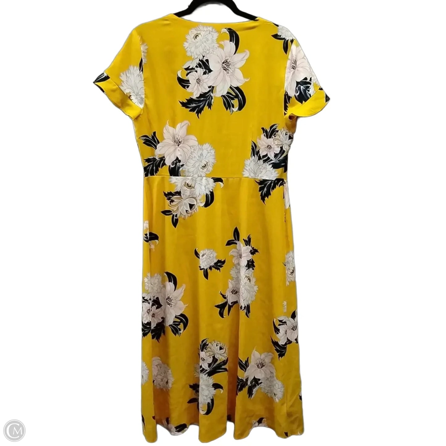 Dress Casual Midi By Loft In Floral Print, Size: 8