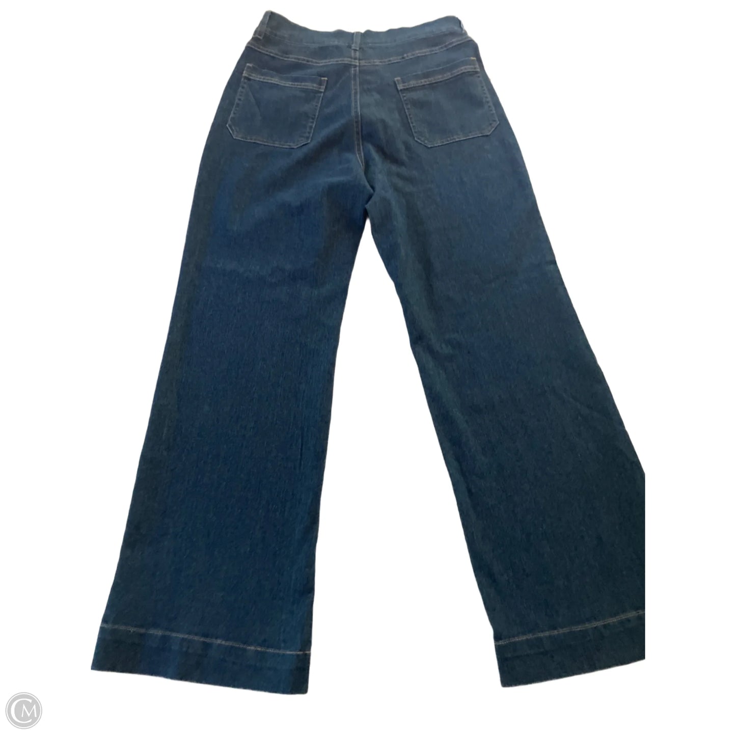 Jeans Flared By Clothes Mentor In Blue Denim, Size: Xs