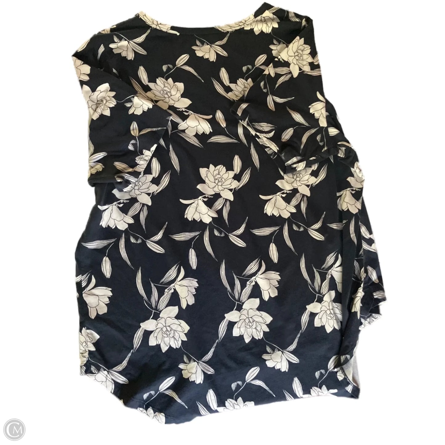 Top Short Sleeve By Lane Bryant In Floral Print, Size: 18