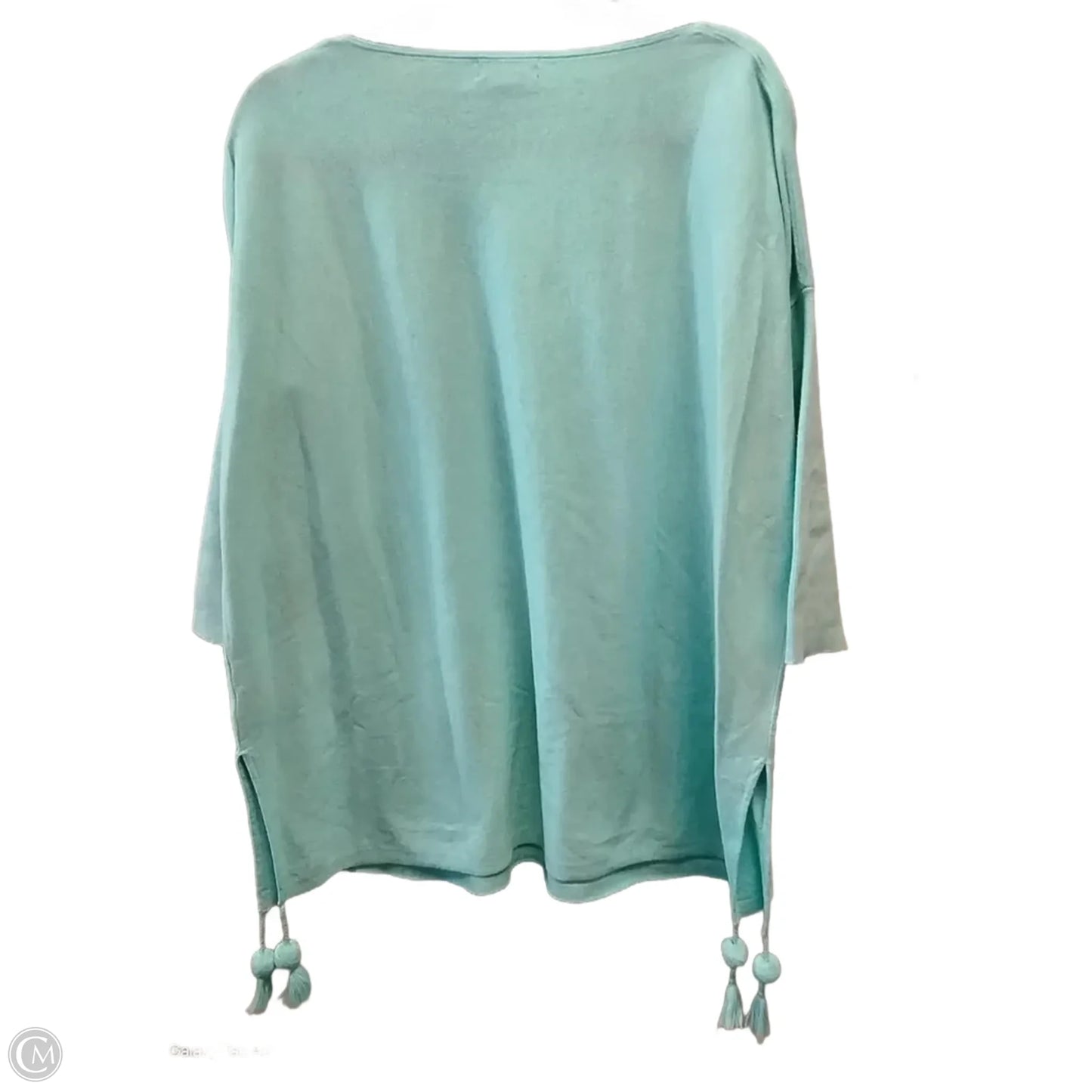 Top Long Sleeve Designer By Lilly Pulitzer In Blue, Size: S