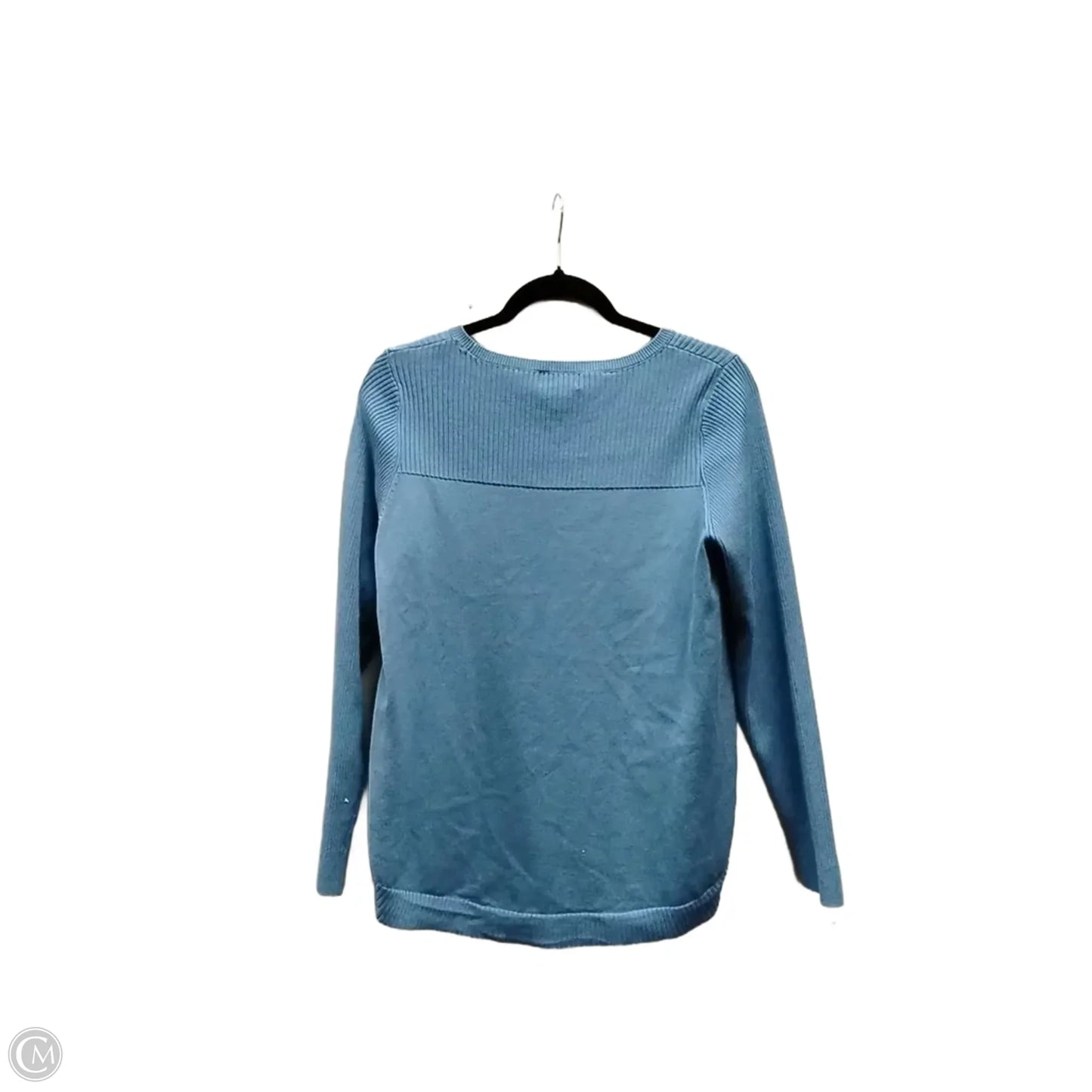 Top Long Sleeve By Melissa Paige In Blue, Size: Xl