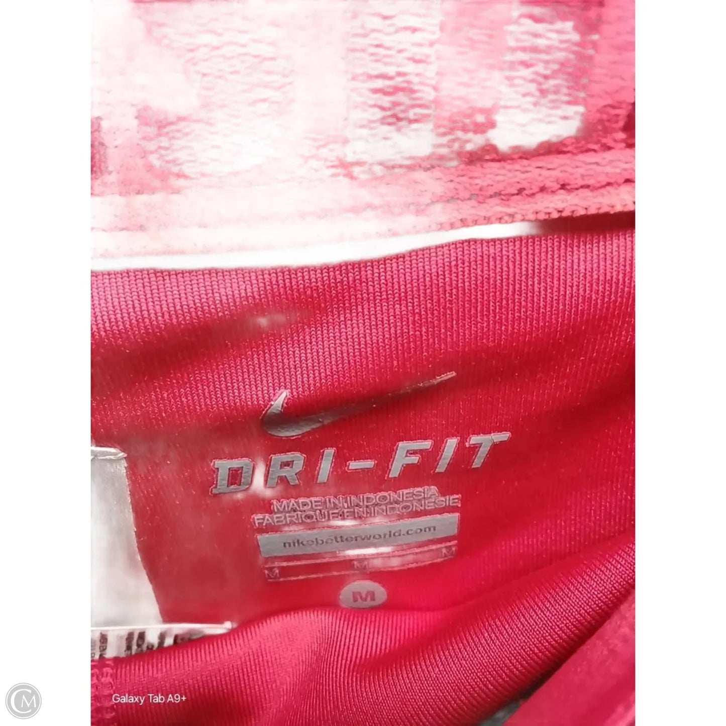 Athletic Shorts By Nike In Purple, Size: M