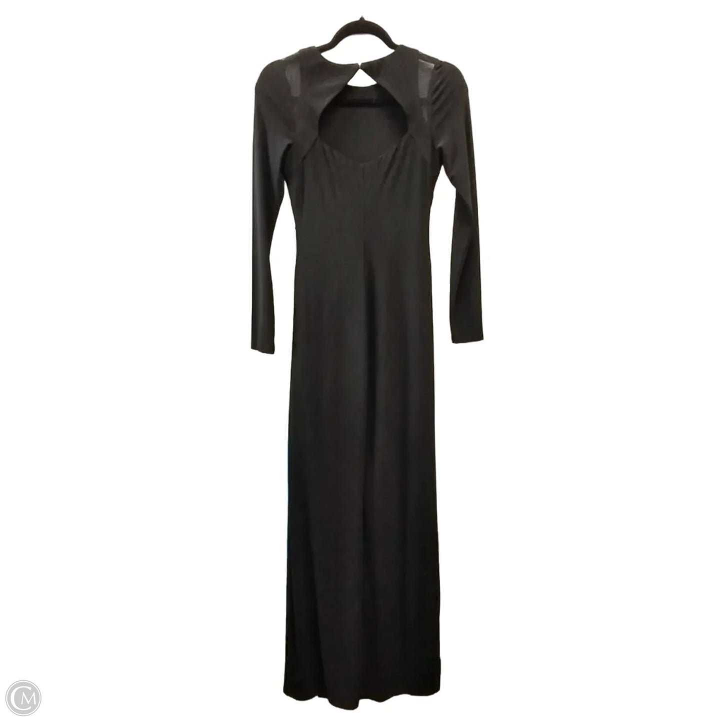 Dress Casual Maxi By Chaps In Black, Size: 2
