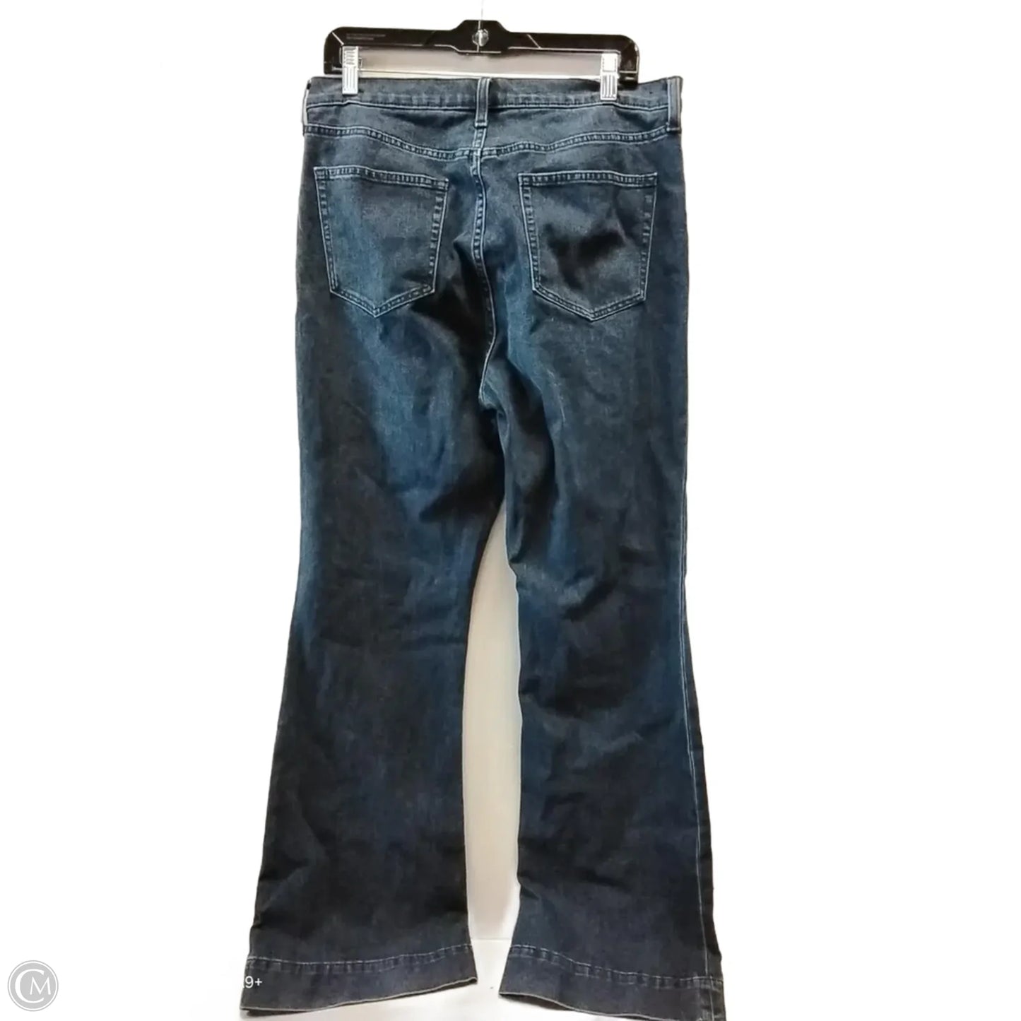Jeans Flared By Gap In Blue Denim, Size: 12