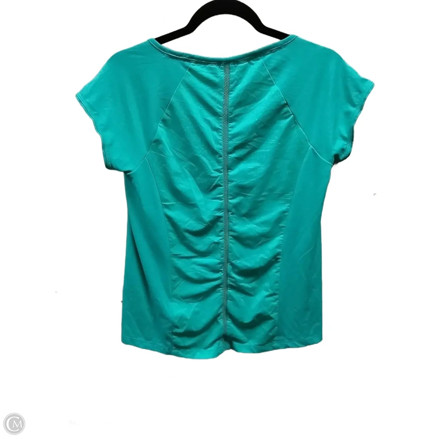 Athletic Top Short Sleeve By The North Face In Blue, Size: S