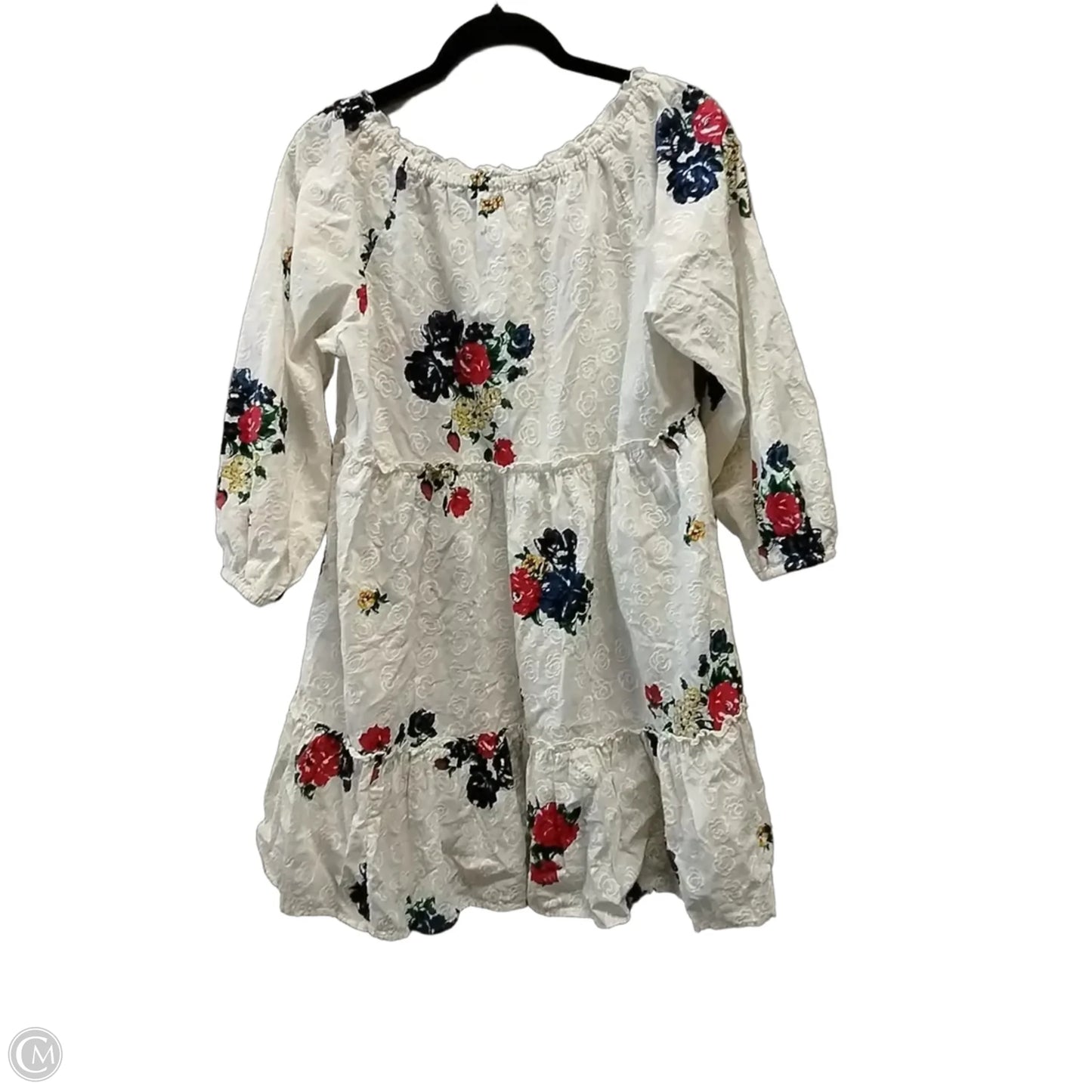 Dress Designer By Tory Burch In Floral Print, Size: 8