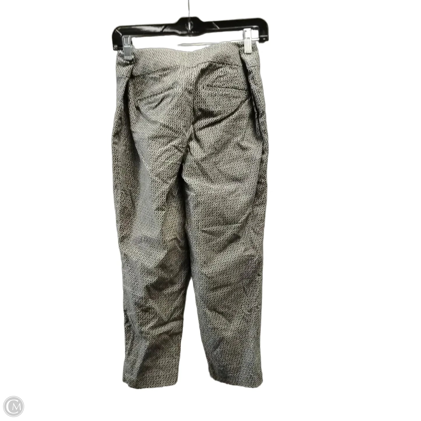 Pants Cropped By Loft In Grey, Size: 6p