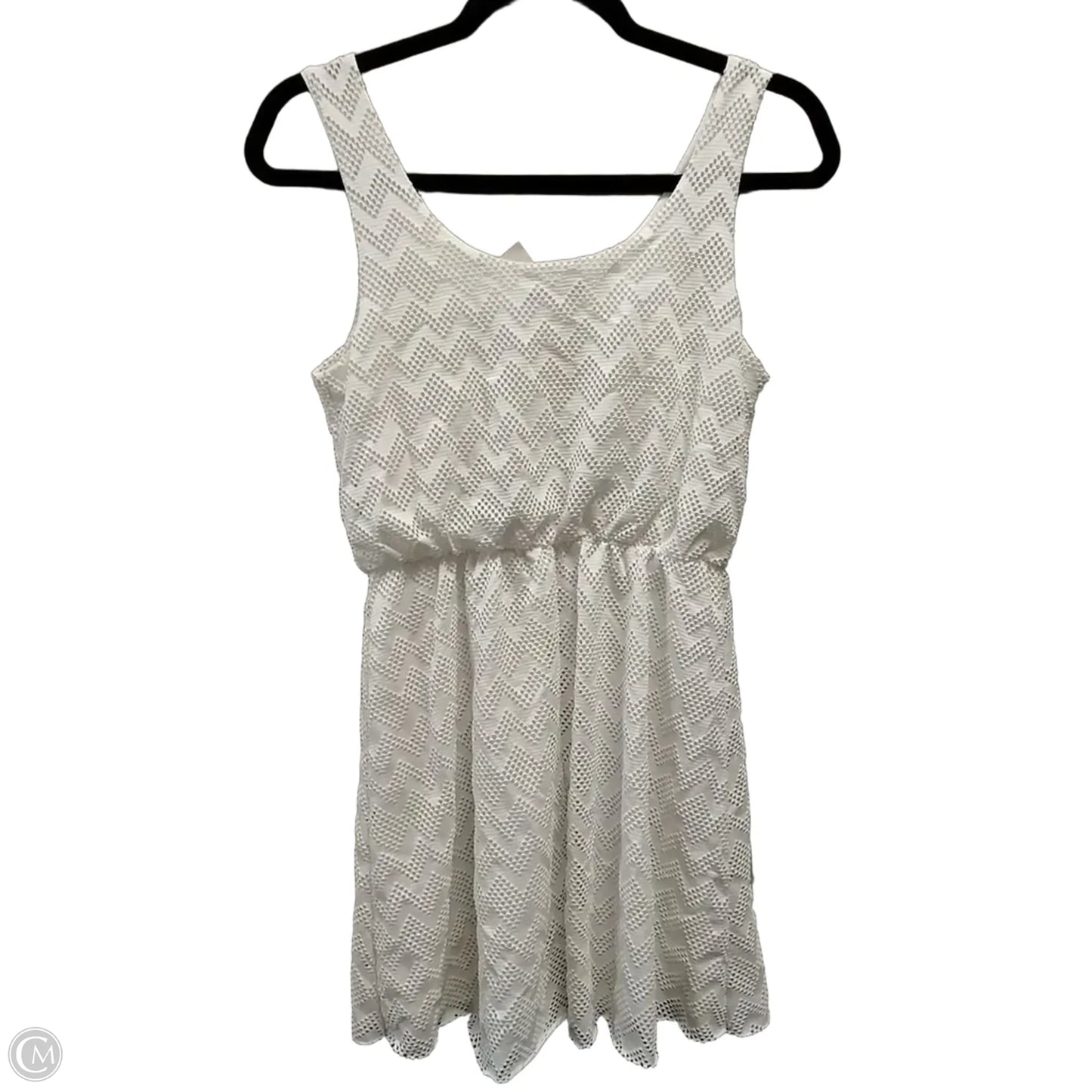 Dress Casual Short By Charlotte Russe In White, Size: 0