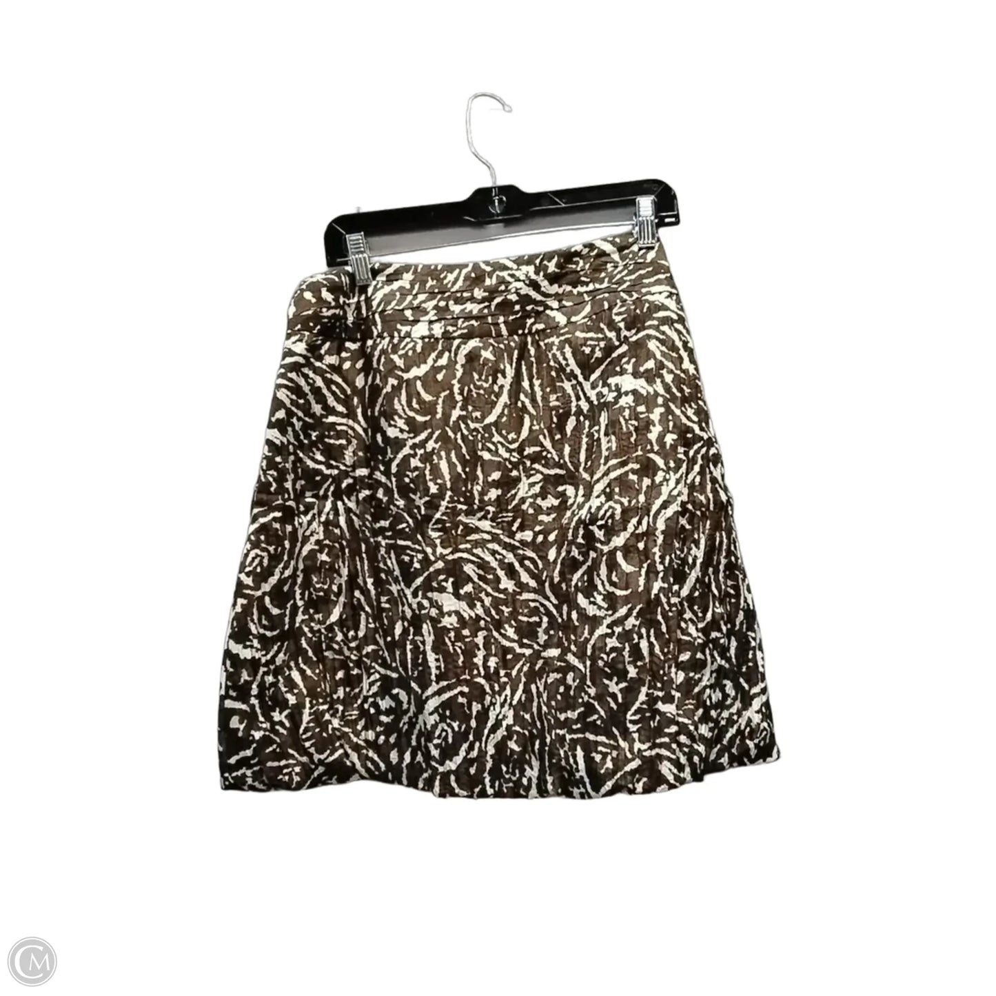 Skirt Midi By Banana Republic In Brown, Size: 12