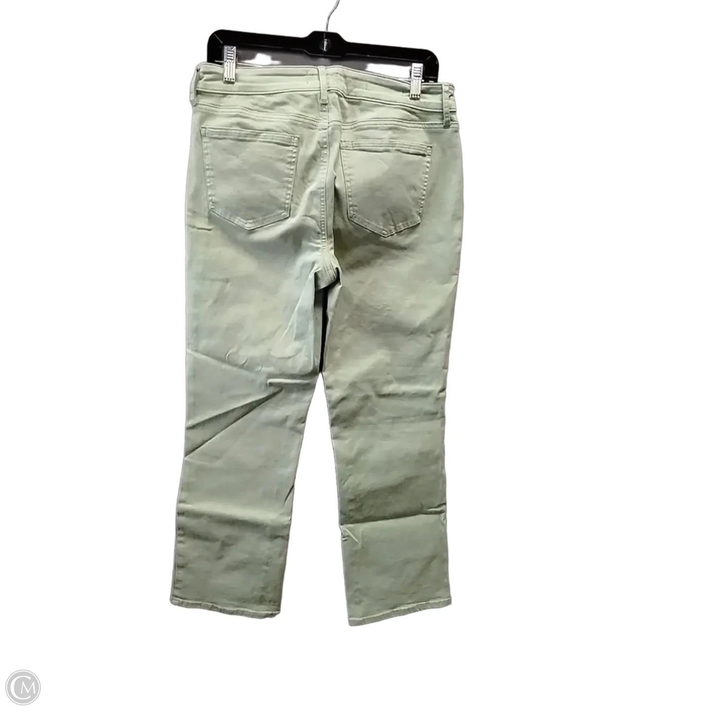 Jeans Straight By Not Your Daughters Jeans In Green Denim, Size: 8