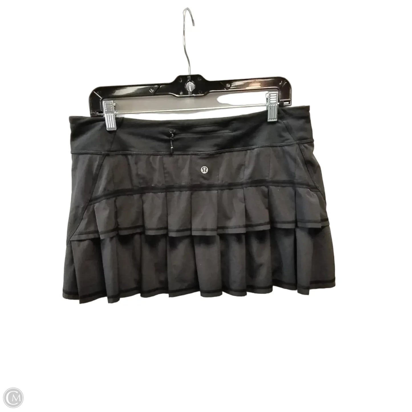 Athletic Skirt By Lululemon In Black, Size: M