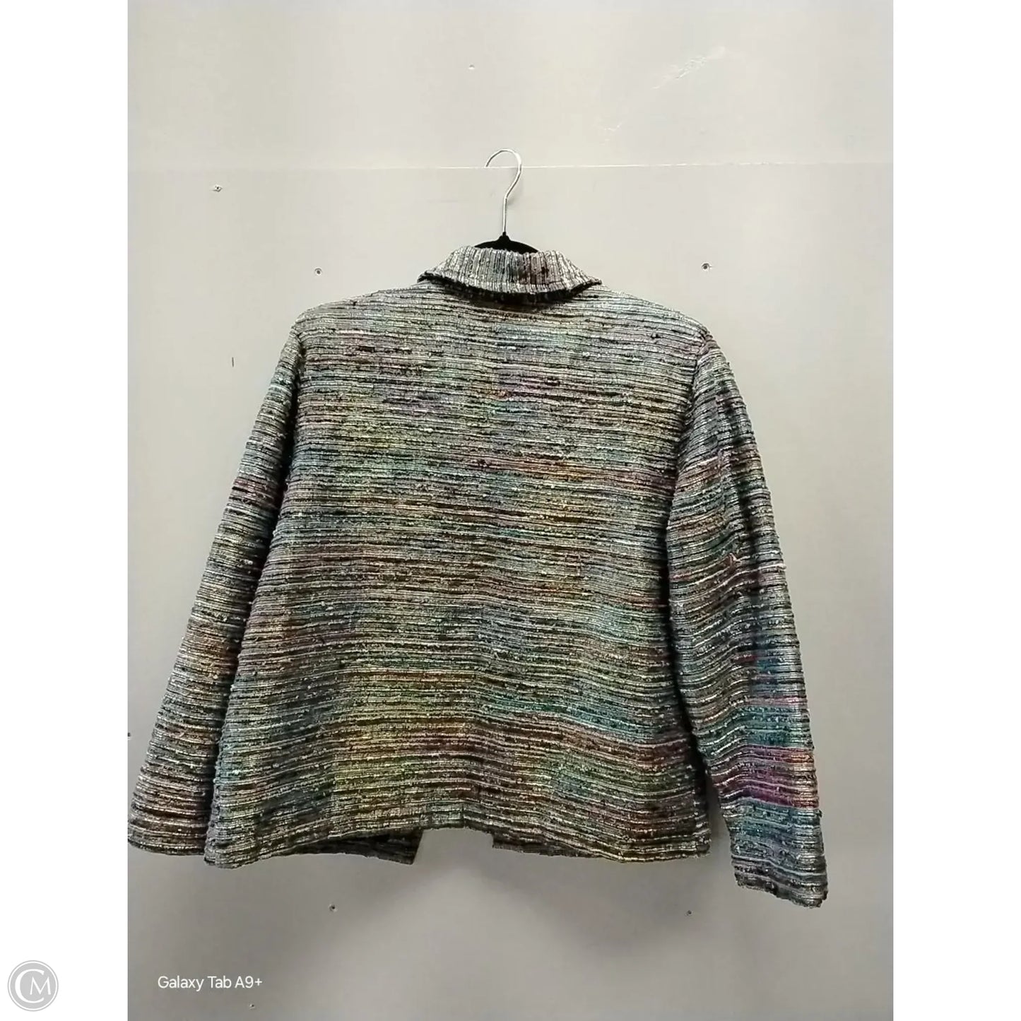 Sweater By Multiples In Grey, Size: Lp