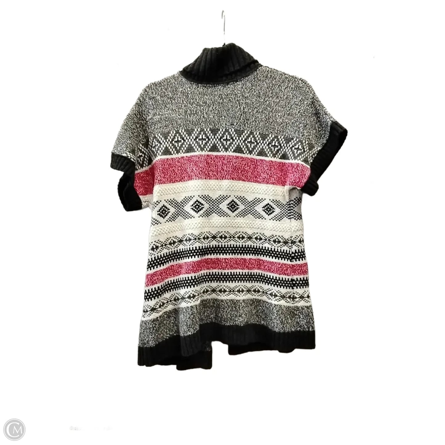 Vest Sweater By Tommy Hilfiger In Striped Pattern, Size: M